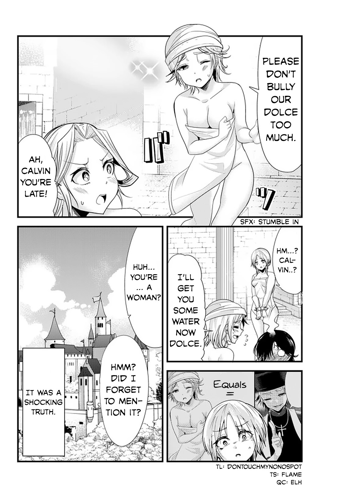 A Story About Treating a Female Knight Who Has Never Been Treated as a Woman as a Woman Chapter 112 page 4 - Chapter 112: The Battle Princesses and Baths