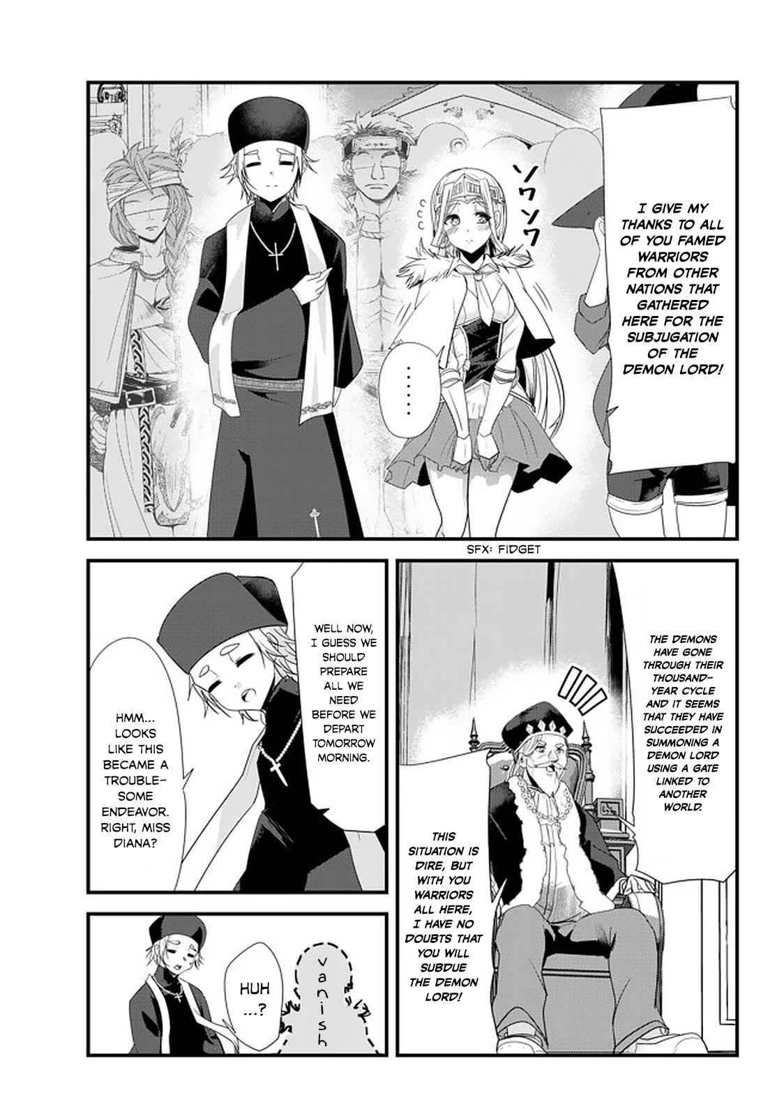 A Story About Treating a Female Knight Who Has Never Been Treated as a Woman as a Woman Chapter 116 page 1 - Chapter 116: The Female Knight and a Gathering