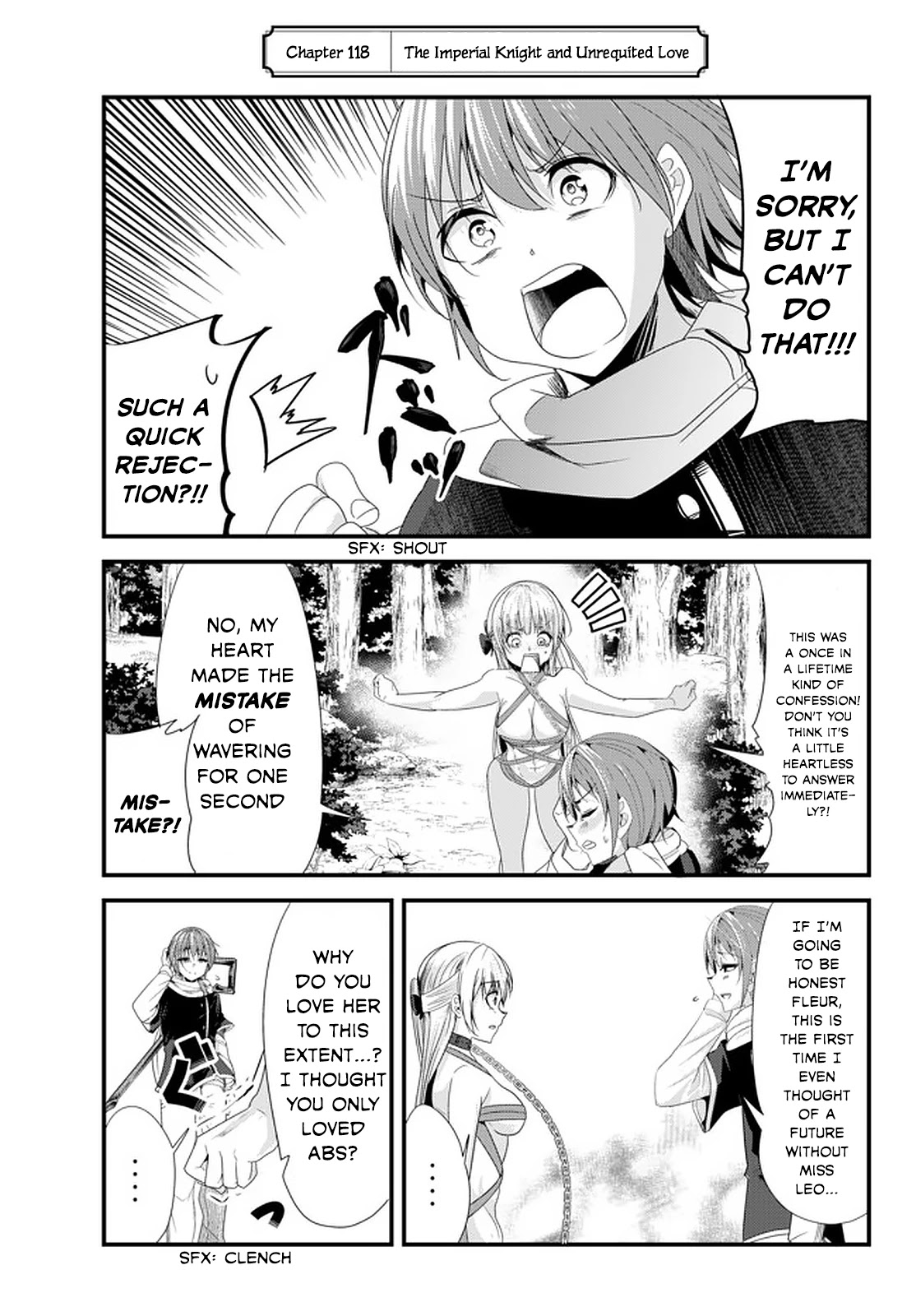 A Story About Treating a Female Knight Who Has Never Been Treated as a Woman as a Woman Chapter 118 page 1 - Chapter 118: The Imperial Knight and Unrequited Love