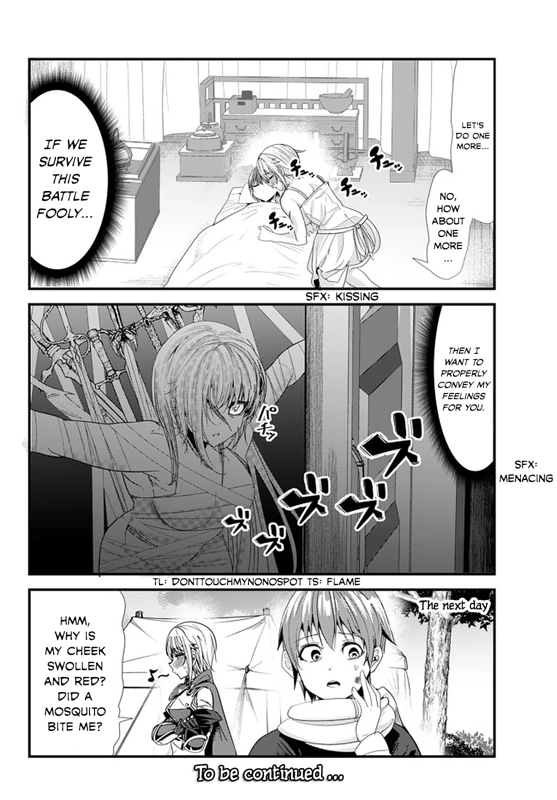 A Story About Treating a Female Knight Who Has Never Been Treated as a Woman as a Woman Chapter 119 page 6 - Chapter 119: The Female Knight and the Eve Before Battle