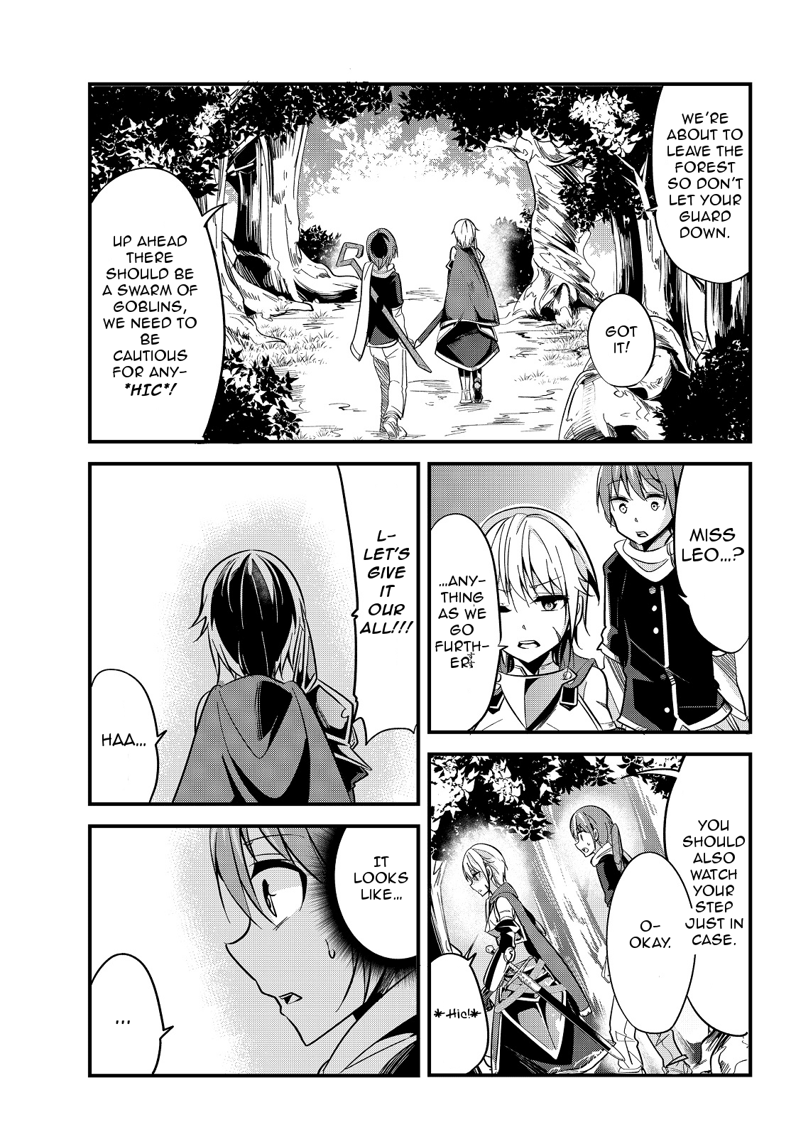 A Story About Treating a Female Knight Who Has Never Been Treated as a Woman as a Woman Chapter 12 page 1 - Chapter 12: The Female Knight and Hiccups