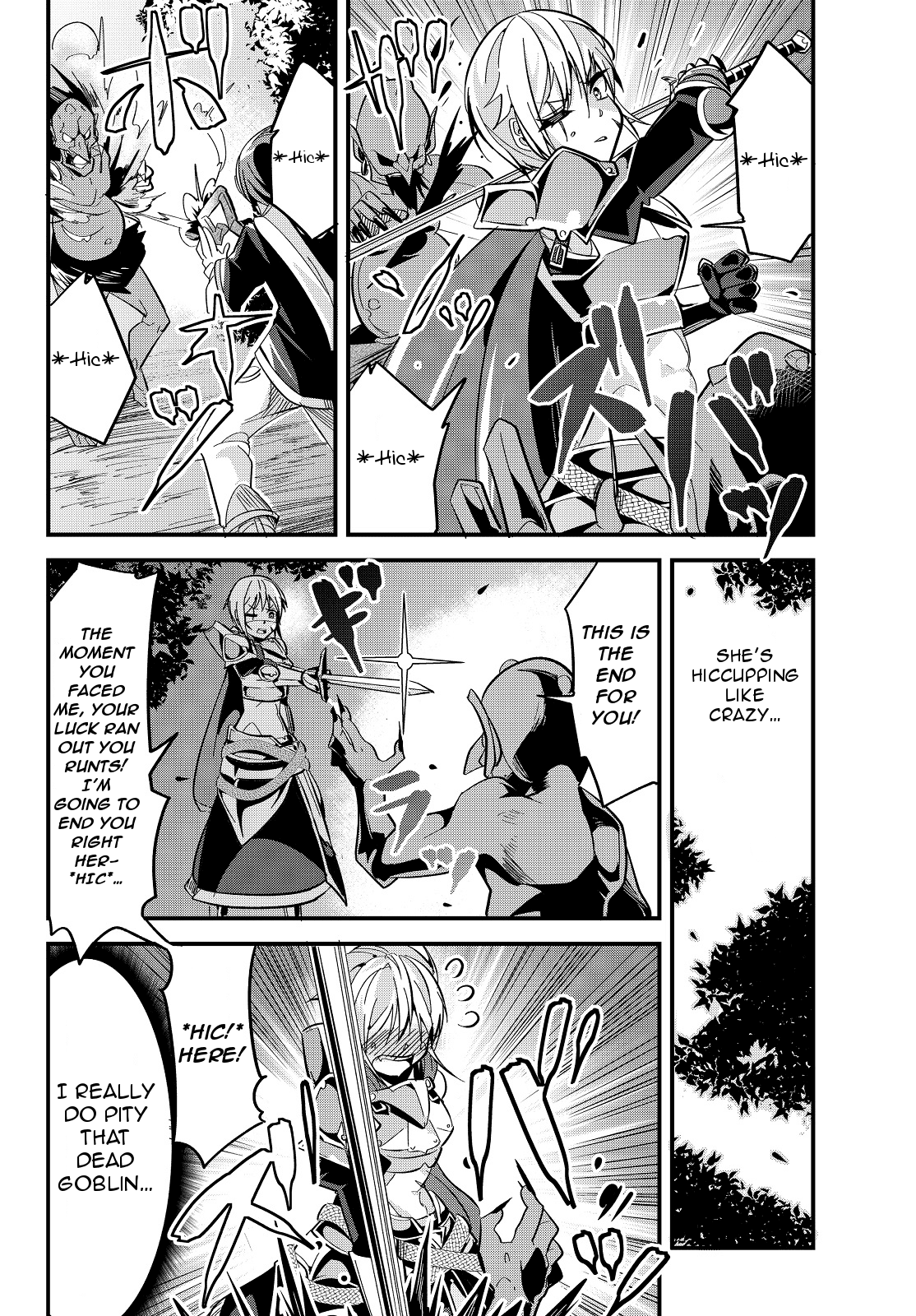 A Story About Treating a Female Knight Who Has Never Been Treated as a Woman as a Woman Chapter 12 page 4 - Chapter 12: The Female Knight and Hiccups