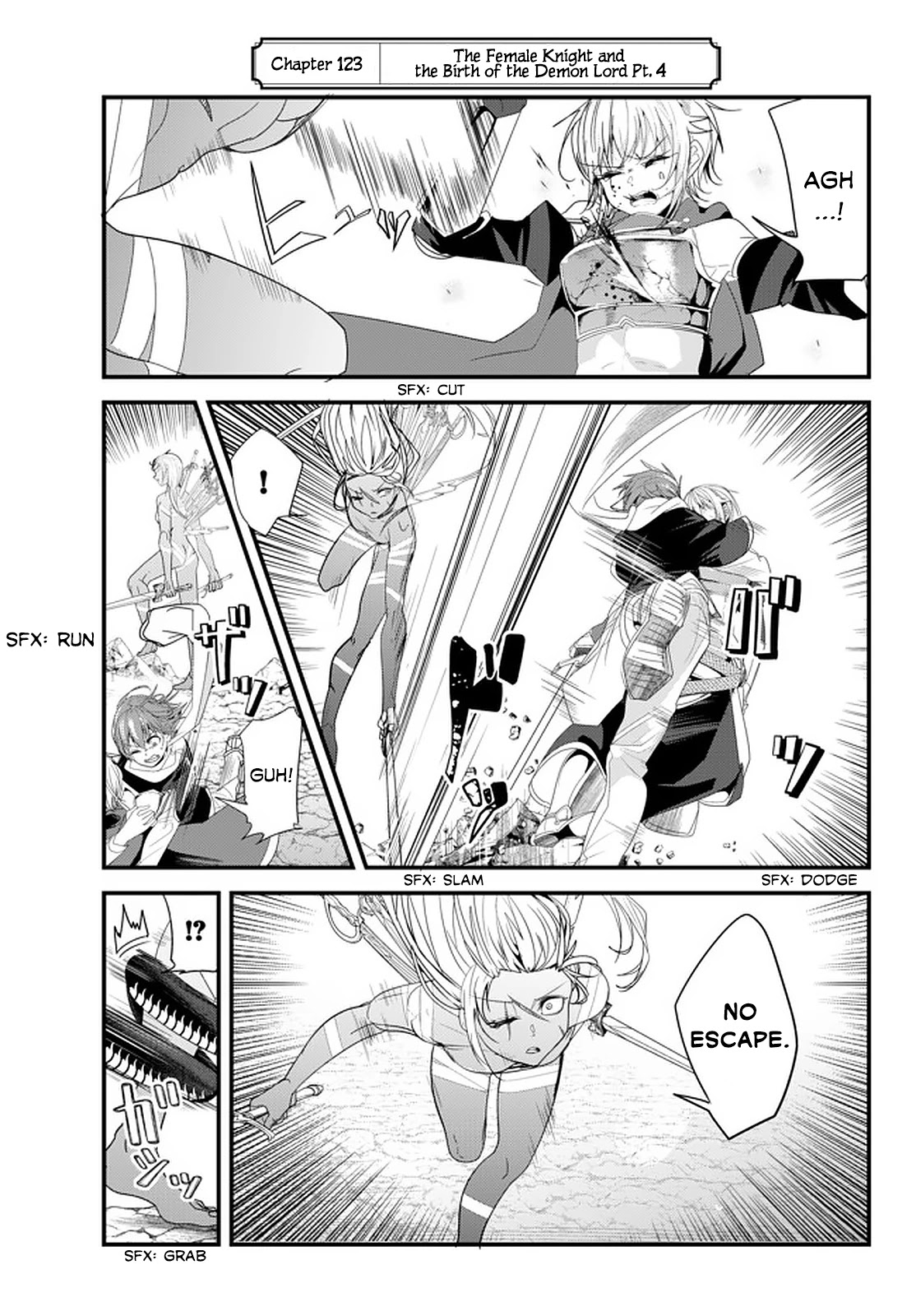 A Story About Treating a Female Knight Who Has Never Been Treated as a Woman as a Woman Chapter 123 page 1 - Chapter 123: The Female Knight and the Birth of the Demon Lord Pt.4