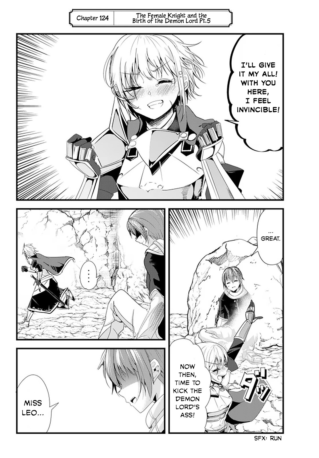 A Story About Treating a Female Knight Who Has Never Been Treated as a Woman as a Woman Chapter 124 page 2 - Chapter 124: The Female Knight and the Birth of the Demon Lord Pt.5