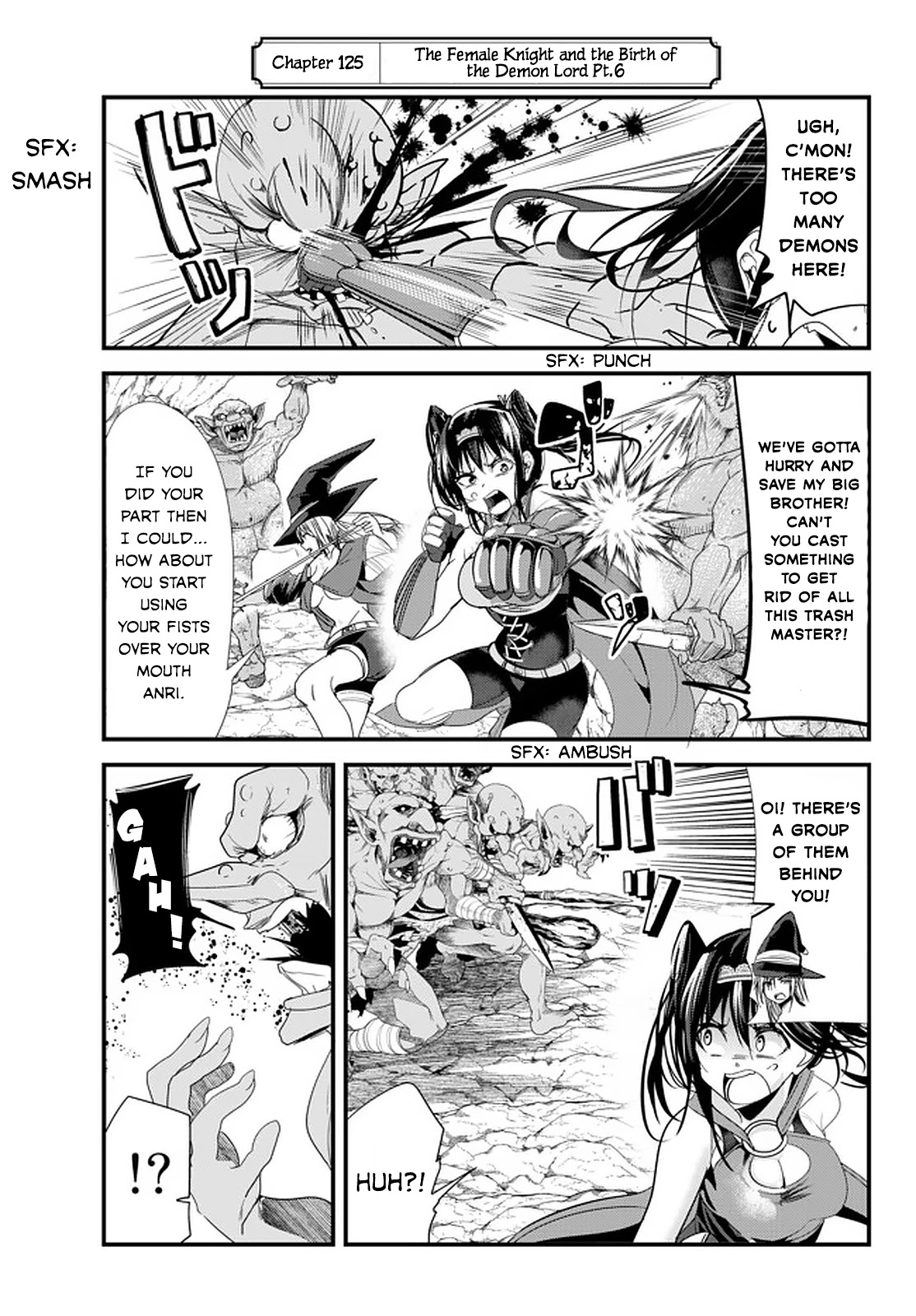 A Story About Treating a Female Knight Who Has Never Been Treated as a Woman as a Woman Chapter 125 page 1 - Chapter 125: The Female Knight and the Birth of the Demon Lord Pt.6