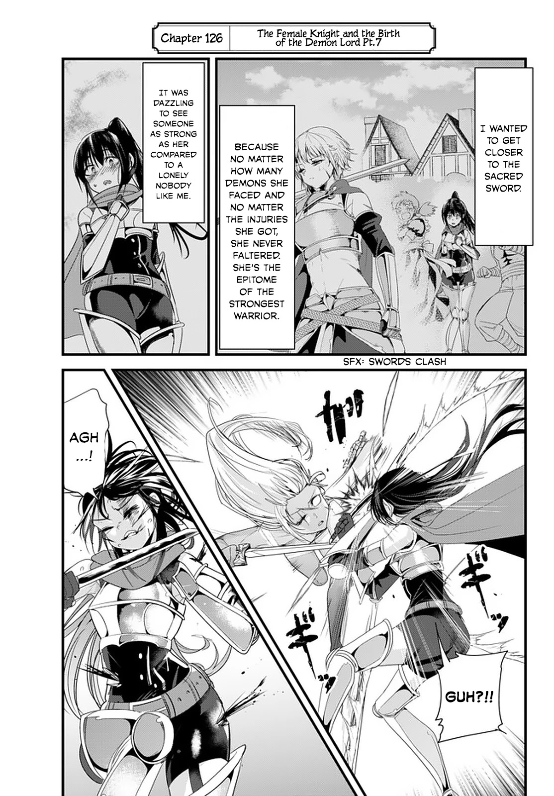 A Story About Treating a Female Knight Who Has Never Been Treated as a Woman as a Woman Chapter 126 page 1 - Chapter 126: The Female Knight and the Birth of the Demon Lord Pt.7
