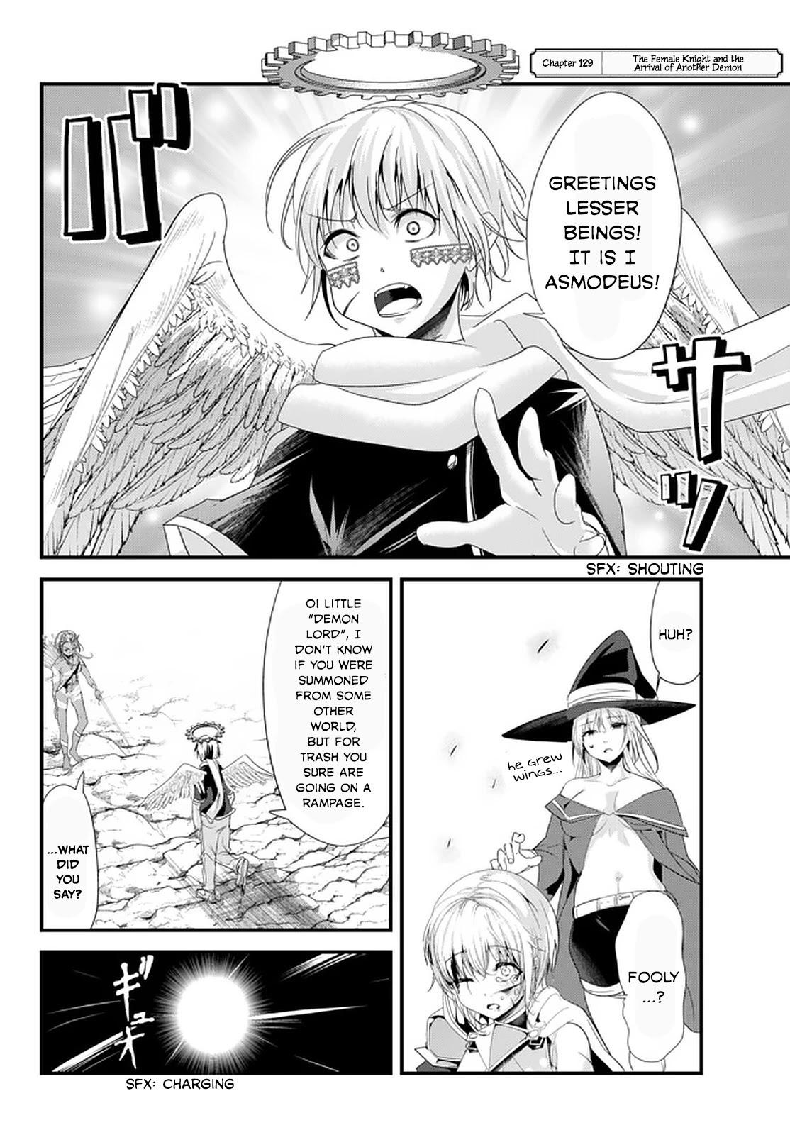 A Story About Treating a Female Knight Who Has Never Been Treated as a Woman as a Woman Chapter 129 page 2 - Chapter 129: The Female Knight and the Arrival of Another Demon