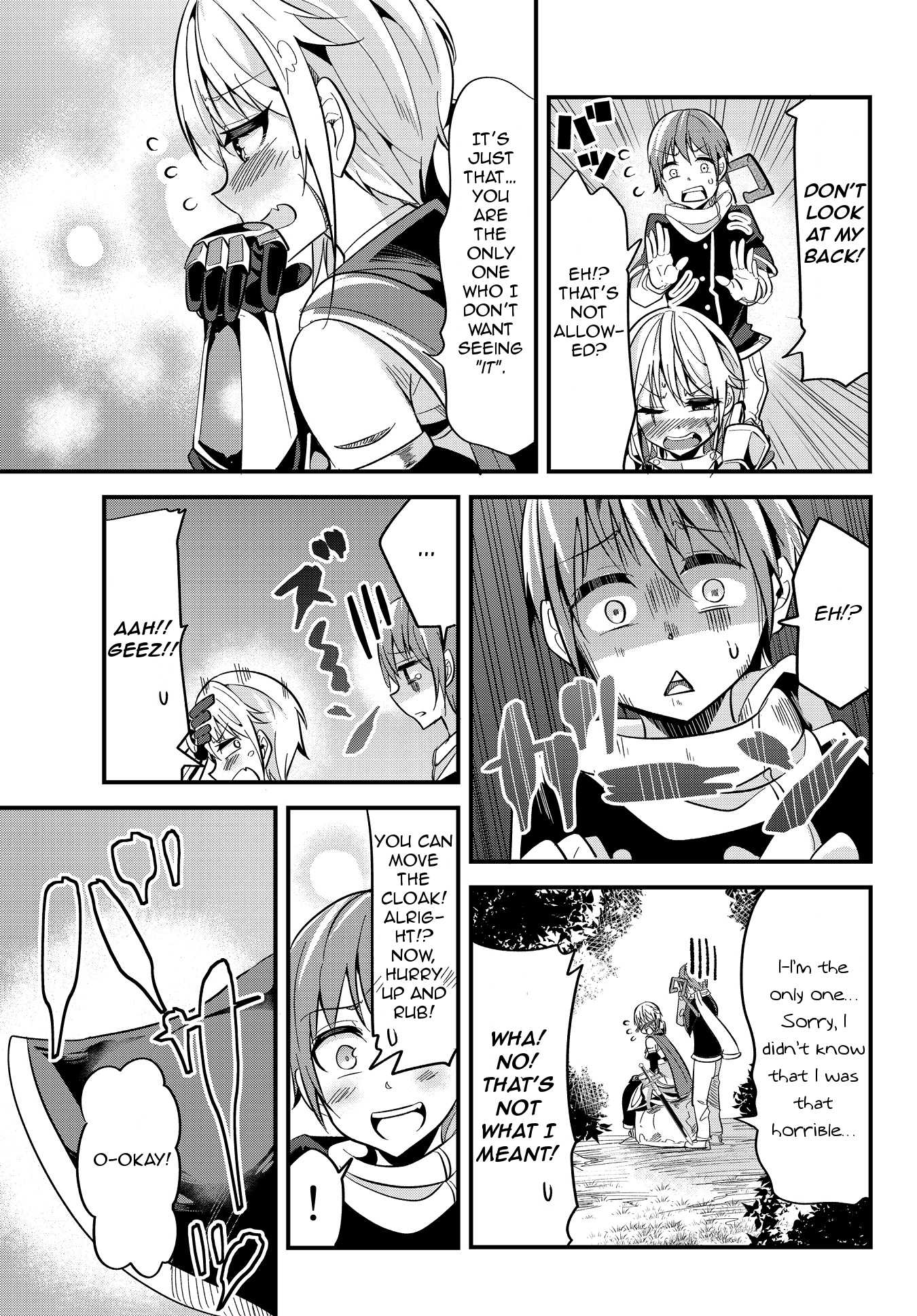 A Story About Treating a Female Knight Who Has Never Been Treated as a Woman as a Woman Chapter 13 page 5 - Chapter 13: The Female Knight and a Massage