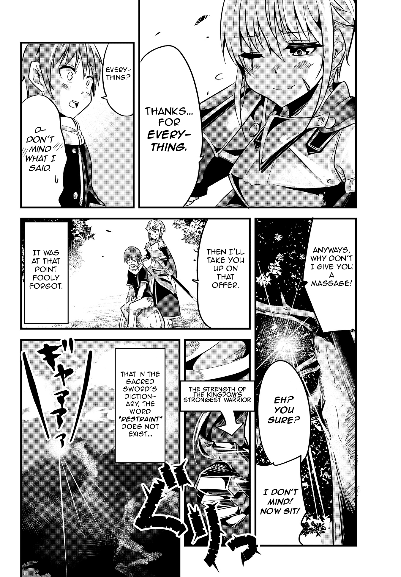 A Story About Treating a Female Knight Who Has Never Been Treated as a Woman as a Woman Chapter 13 page 8 - Chapter 13: The Female Knight and a Massage