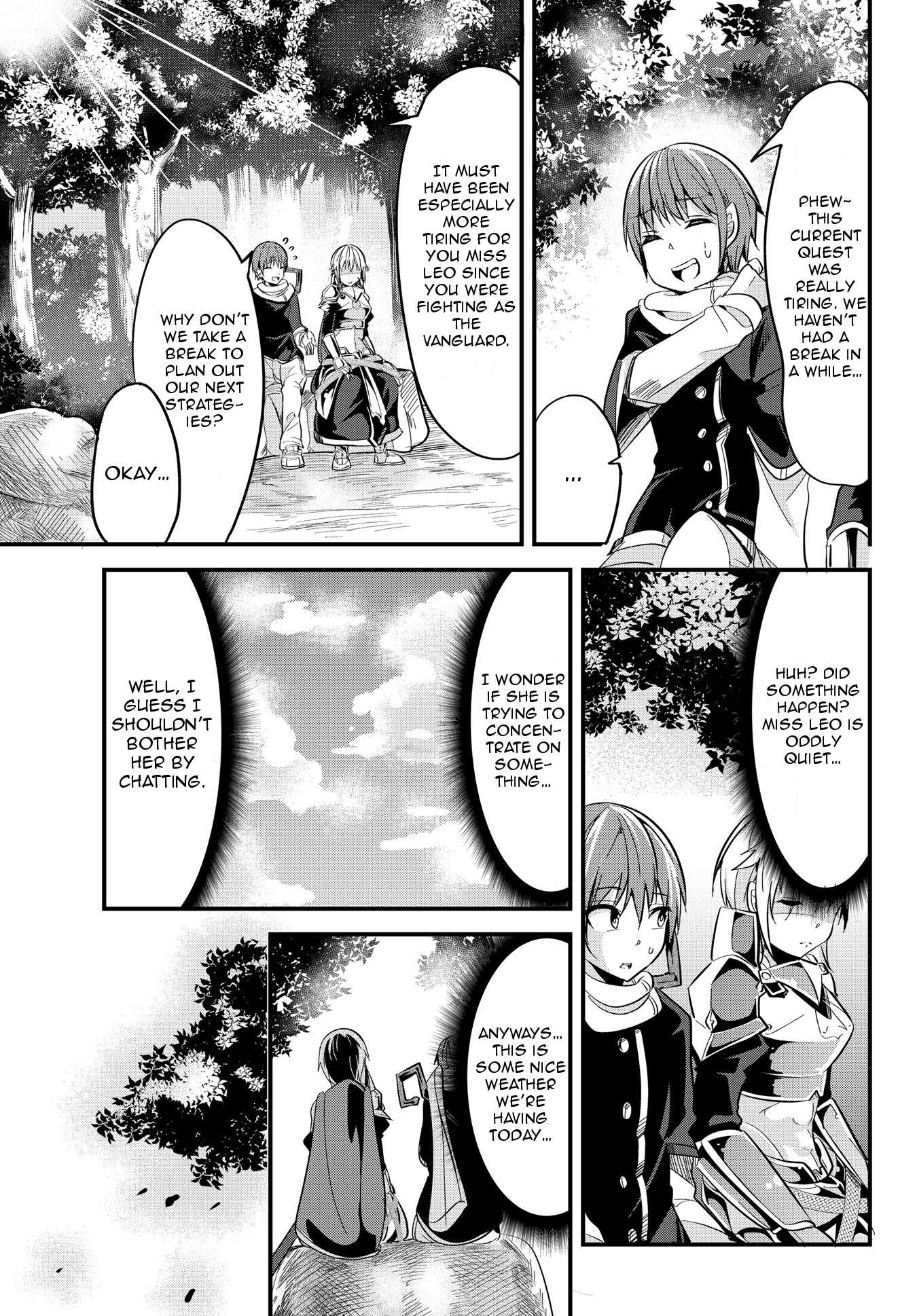 A Story About Treating a Female Knight Who Has Never Been Treated as a Woman as a Woman Chapter 14 page 1 - Chapter 14: The Female Knight and Sleepiness