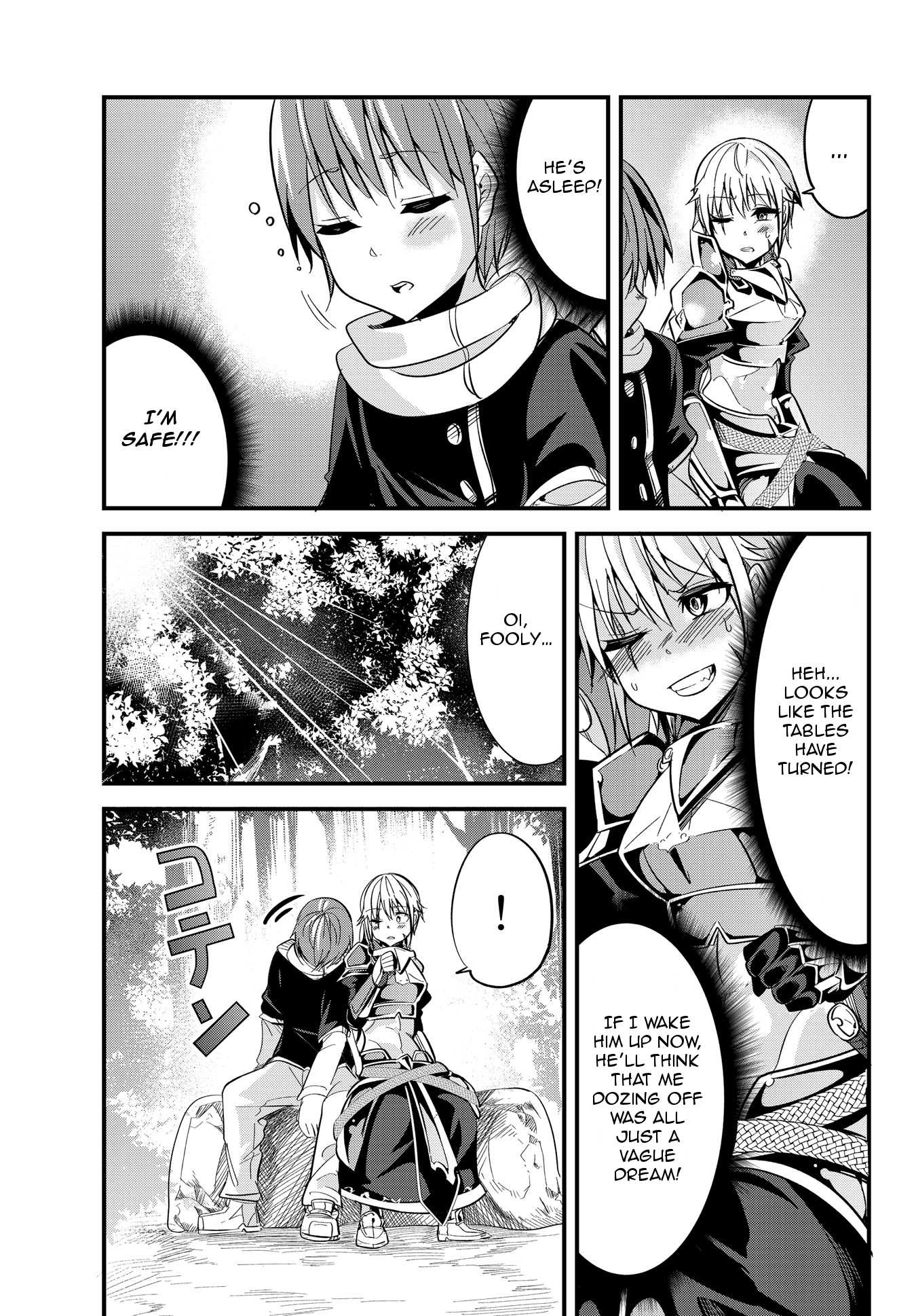 A Story About Treating a Female Knight Who Has Never Been Treated as a Woman as a Woman Chapter 14 page 5 - Chapter 14: The Female Knight and Sleepiness