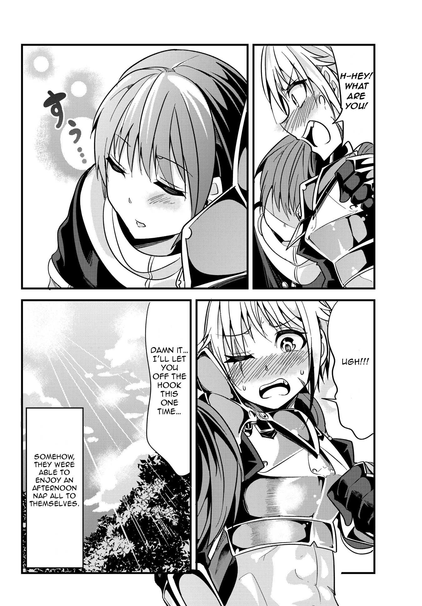 A Story About Treating a Female Knight Who Has Never Been Treated as a Woman as a Woman Chapter 14 page 6 - Chapter 14: The Female Knight and Sleepiness