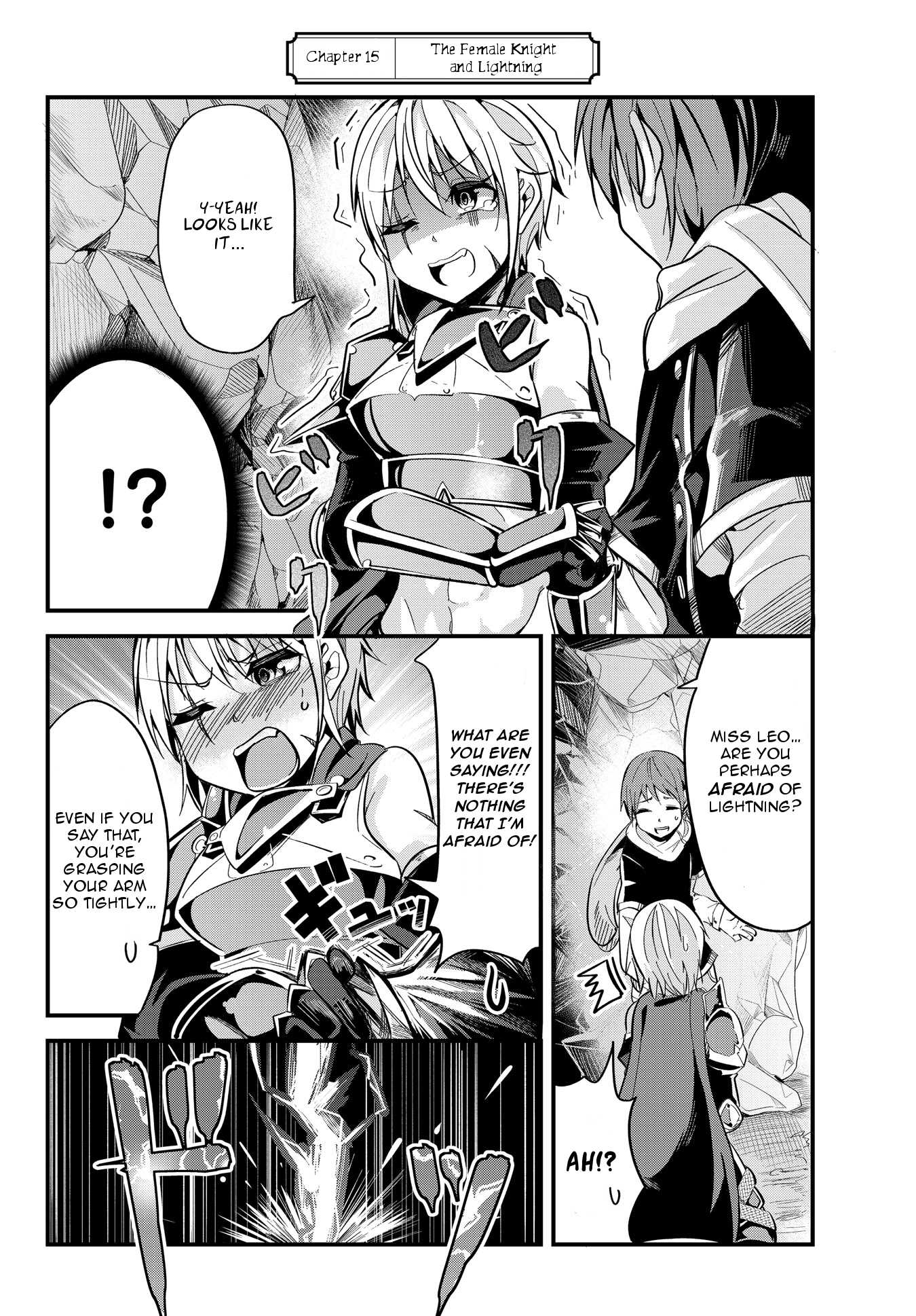 A Story About Treating a Female Knight Who Has Never Been Treated as a Woman as a Woman Chapter 15 page 2 - Chapter 15: The Female Knight and Lightning