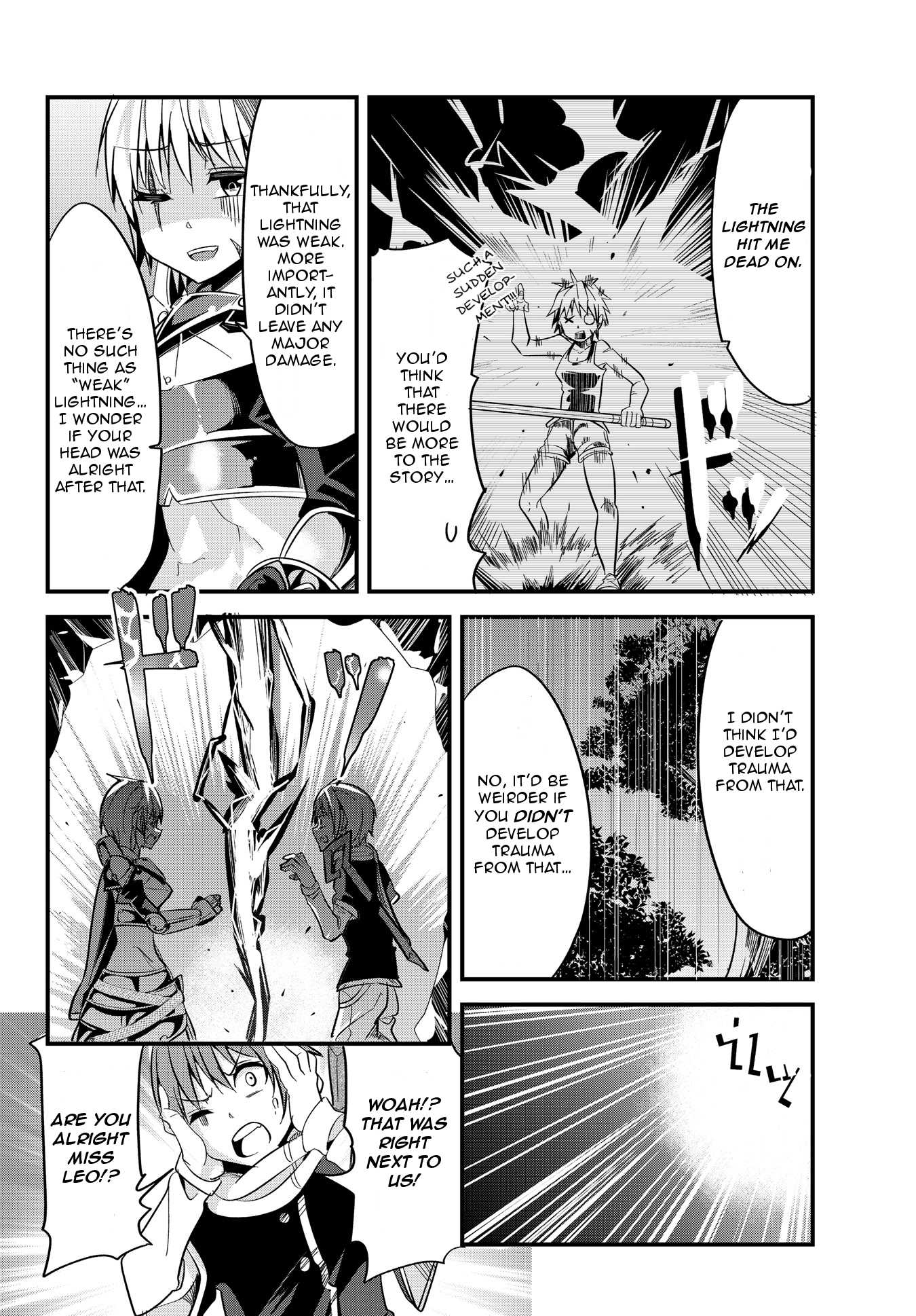 A Story About Treating a Female Knight Who Has Never Been Treated as a Woman as a Woman Chapter 15 page 4 - Chapter 15: The Female Knight and Lightning
