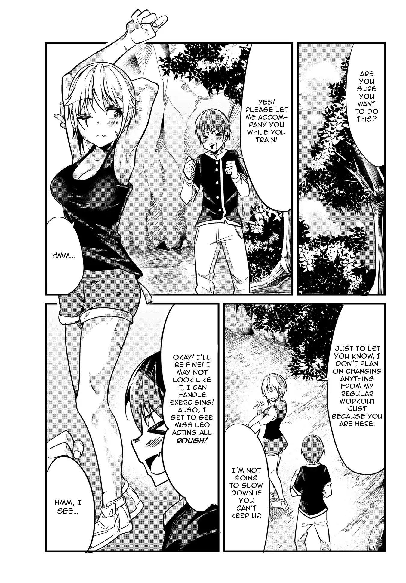 A Story About Treating a Female Knight Who Has Never Been Treated as a Woman as a Woman Chapter 16 page 1 - Chapter 16: The Female Knight and Training