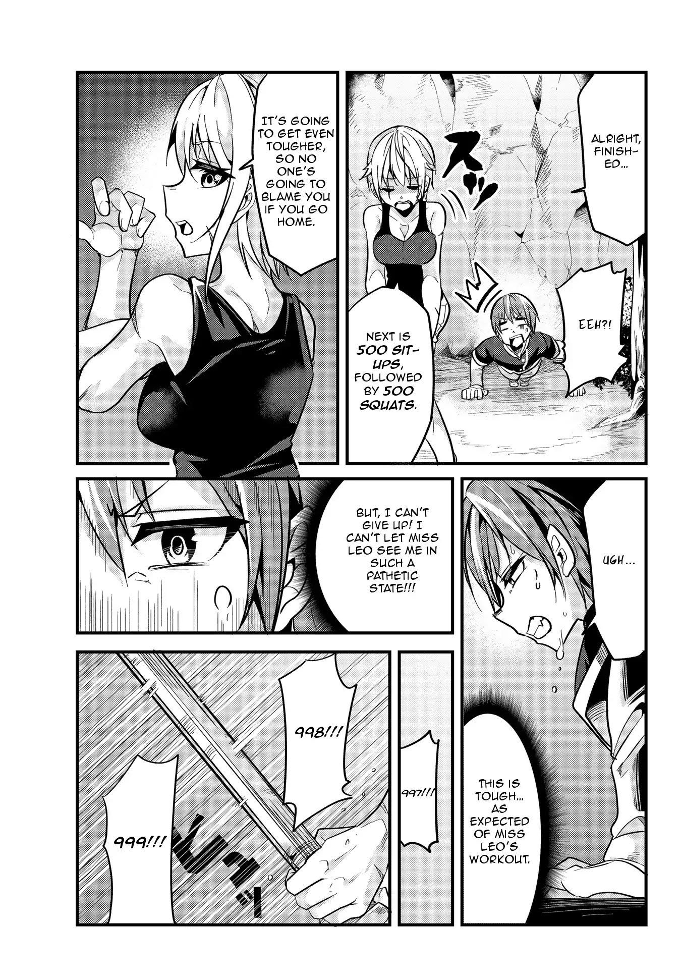A Story About Treating a Female Knight Who Has Never Been Treated as a Woman as a Woman Chapter 16 page 3 - Chapter 16: The Female Knight and Training