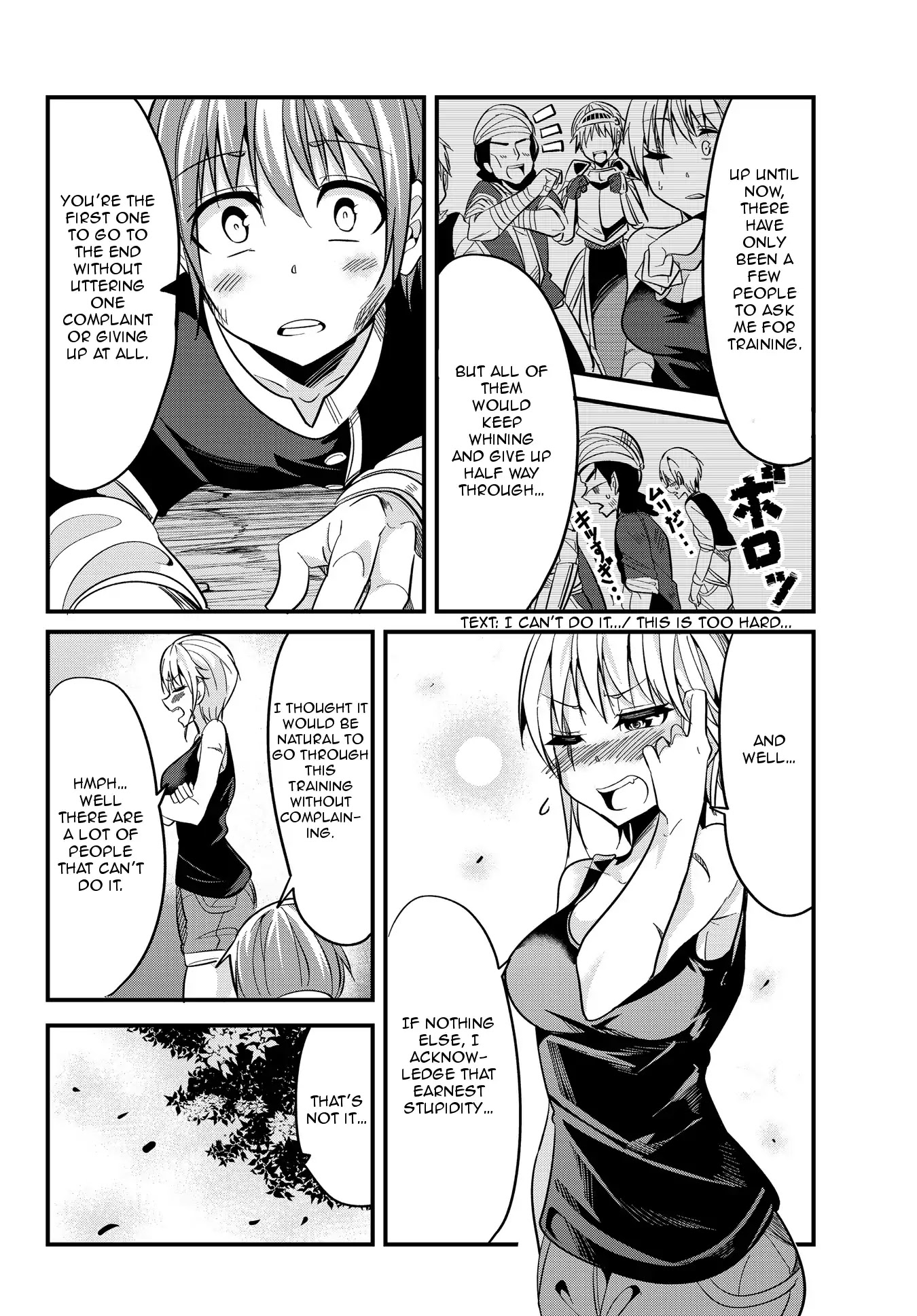 A Story About Treating a Female Knight Who Has Never Been Treated as a Woman as a Woman Chapter 16 page 6 - Chapter 16: The Female Knight and Training