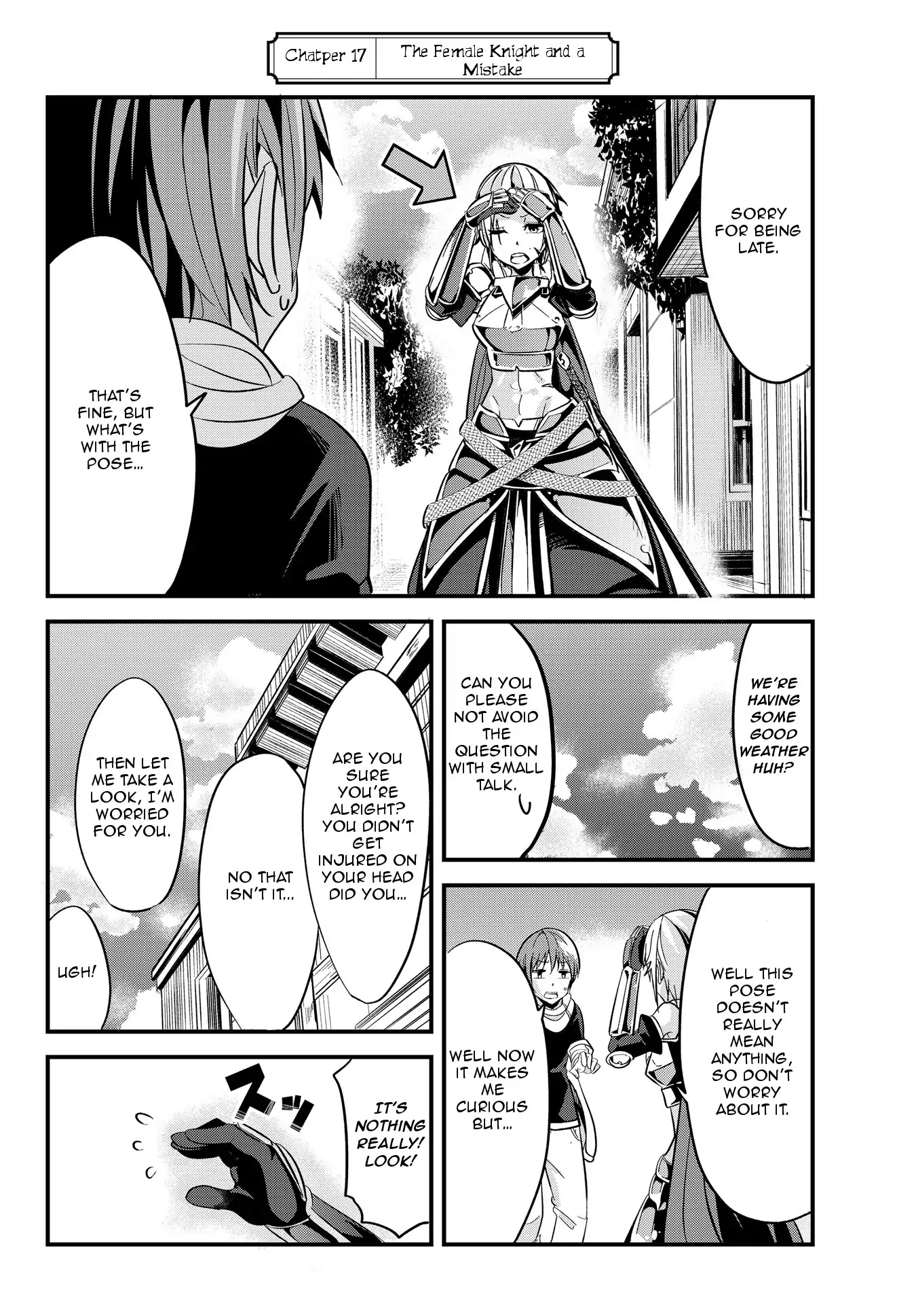 A Story About Treating a Female Knight Who Has Never Been Treated as a Woman as a Woman Chapter 17 page 2 - Chapter 17: The Female Knight and a Mistake