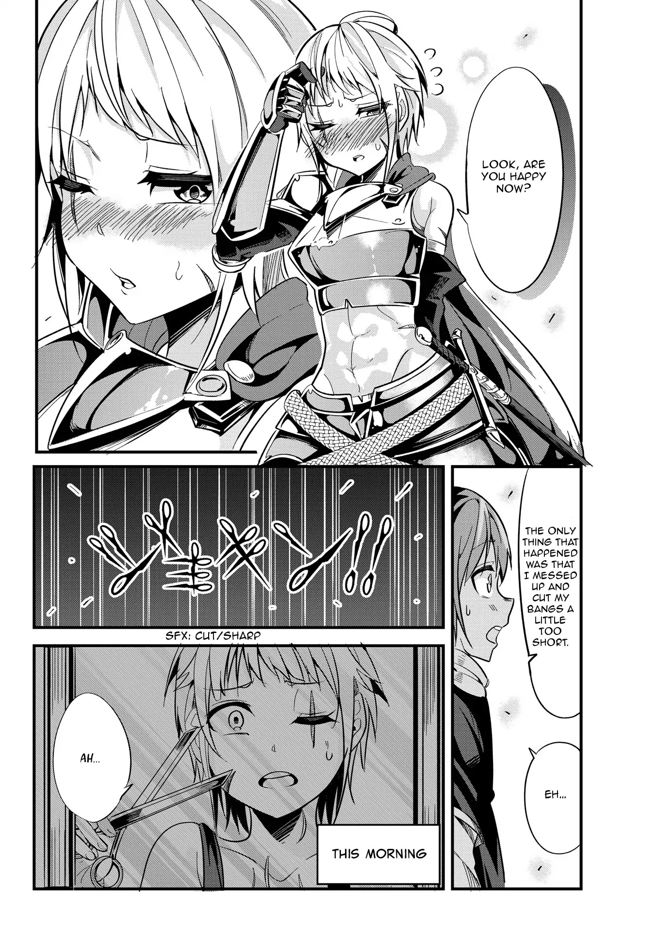 A Story About Treating a Female Knight Who Has Never Been Treated as a Woman as a Woman Chapter 17 page 4 - Chapter 17: The Female Knight and a Mistake