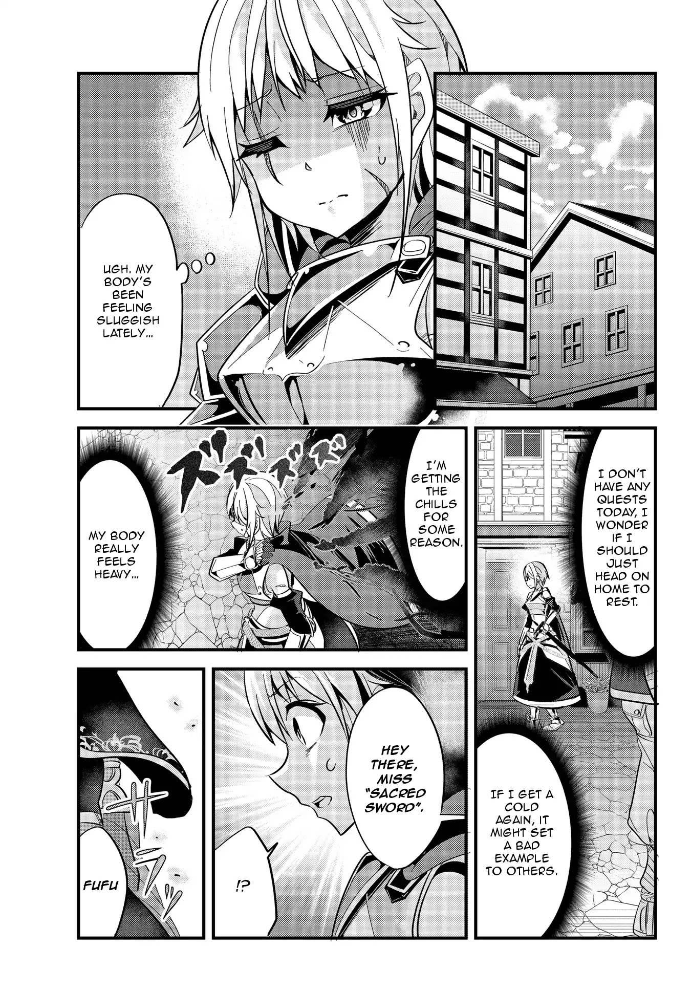 A Story About Treating a Female Knight Who Has Never Been Treated as a Woman as a Woman Chapter 18 page 1 - Chapter 18: The Female Knight and the Fortune Teller