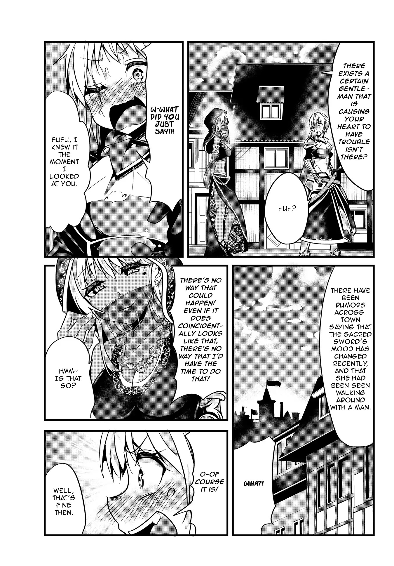 A Story About Treating a Female Knight Who Has Never Been Treated as a Woman as a Woman Chapter 18 page 3 - Chapter 18: The Female Knight and the Fortune Teller