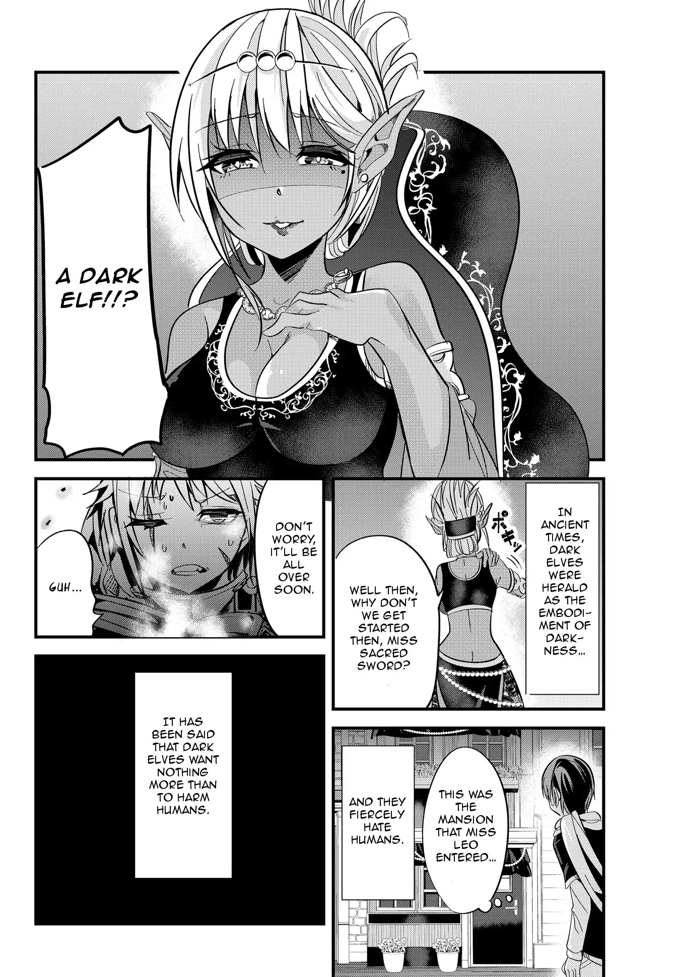 A Story About Treating a Female Knight Who Has Never Been Treated as a Woman as a Woman Chapter 18 page 8 - Chapter 18: The Female Knight and the Fortune Teller