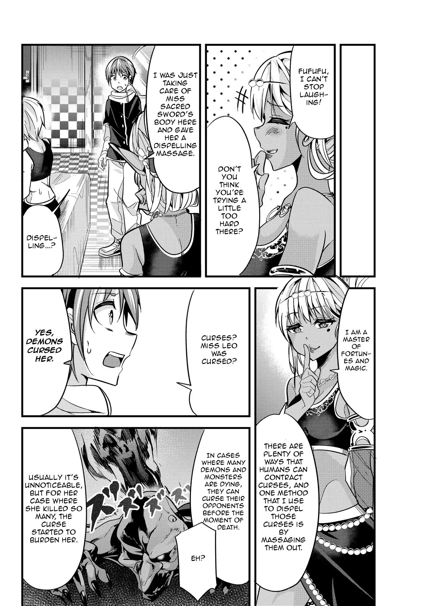 A Story About Treating a Female Knight Who Has Never Been Treated as a Woman as a Woman Chapter 19 page 4 - Chapter 19: The Female Knight and the Fortune Teller Part 2