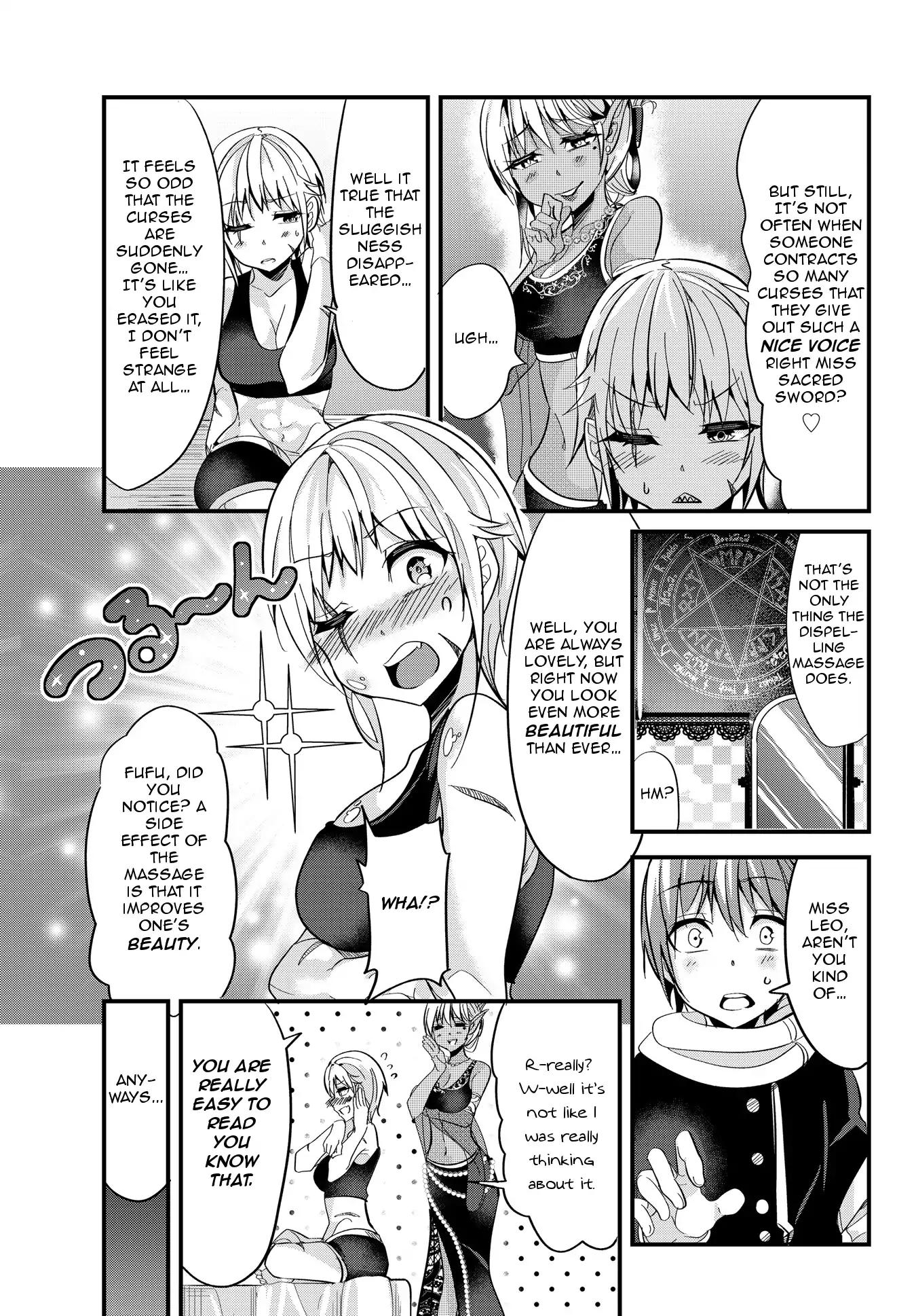 A Story About Treating a Female Knight Who Has Never Been Treated as a Woman as a Woman Chapter 19 page 5 - Chapter 19: The Female Knight and the Fortune Teller Part 2