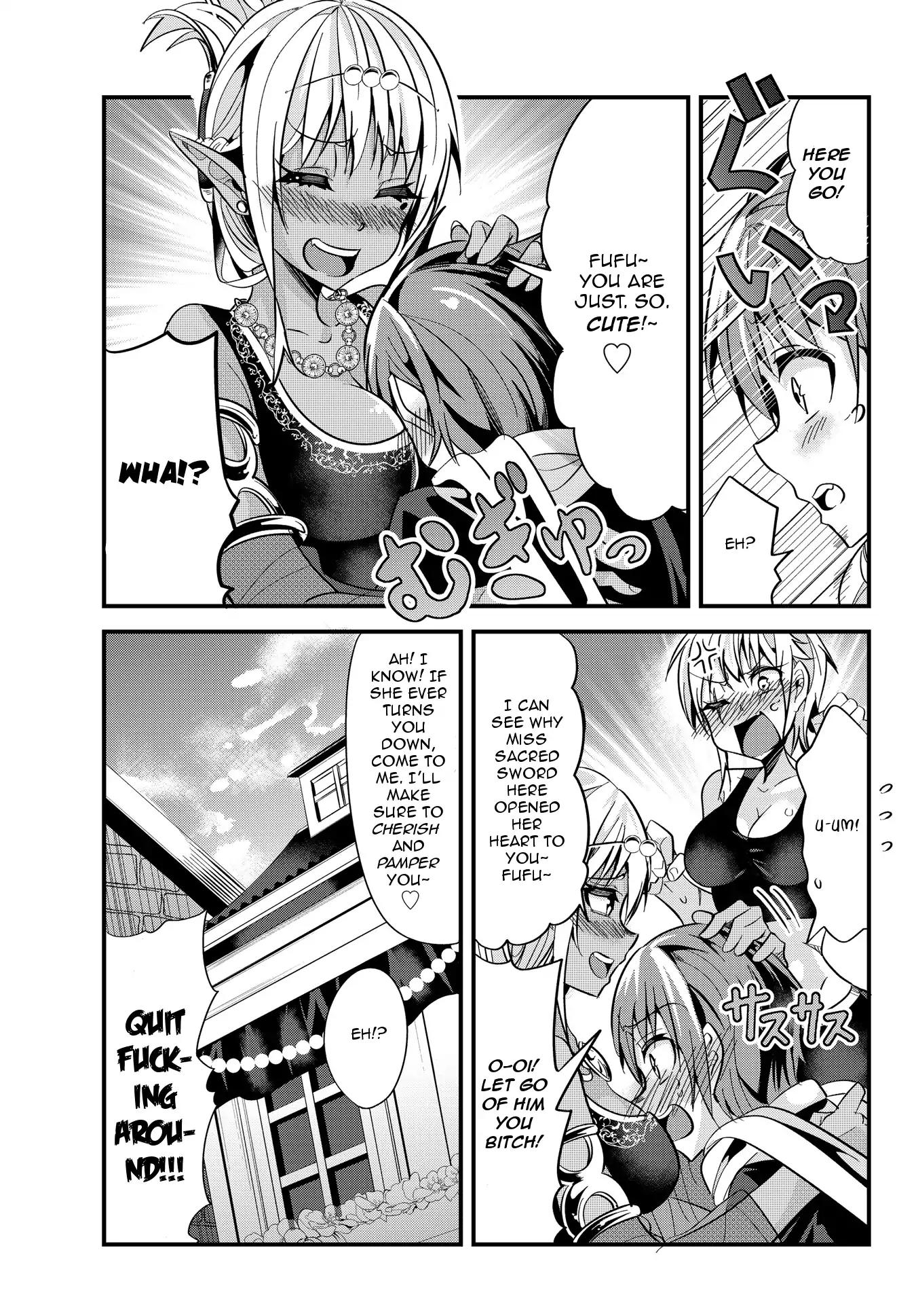 A Story About Treating a Female Knight Who Has Never Been Treated as a Woman as a Woman Chapter 19 page 9 - Chapter 19: The Female Knight and the Fortune Teller Part 2