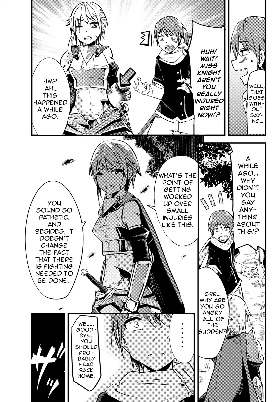 A Story About Treating a Female Knight Who Has Never Been Treated as a Woman as a Woman Chapter 2 page 3 - Chapter 2: The Start of the Female Knight's Quest