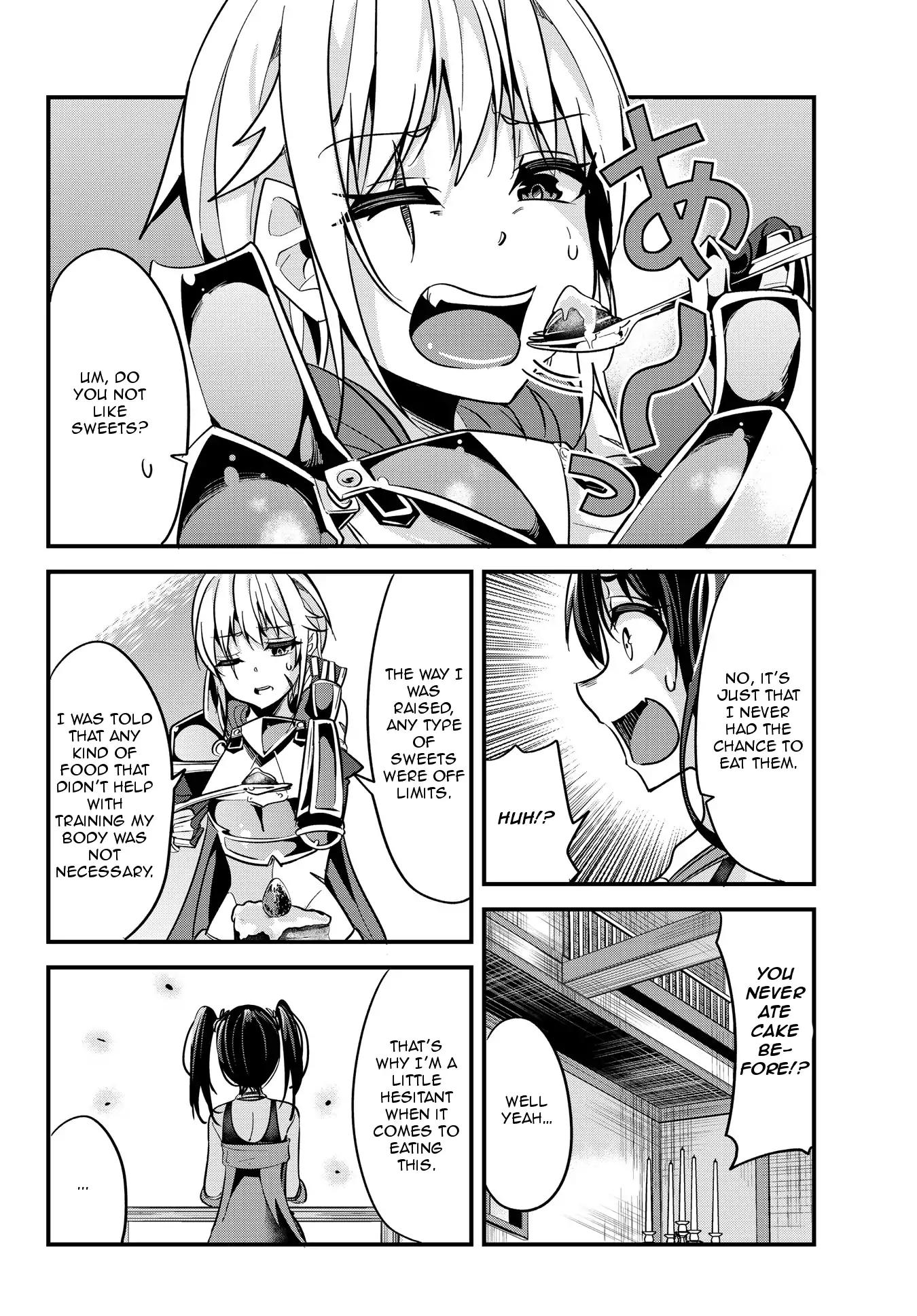 A Story About Treating a Female Knight Who Has Never Been Treated as a Woman as a Woman Chapter 21 page 4 - Chapter 21: The Female Knight and Sweets