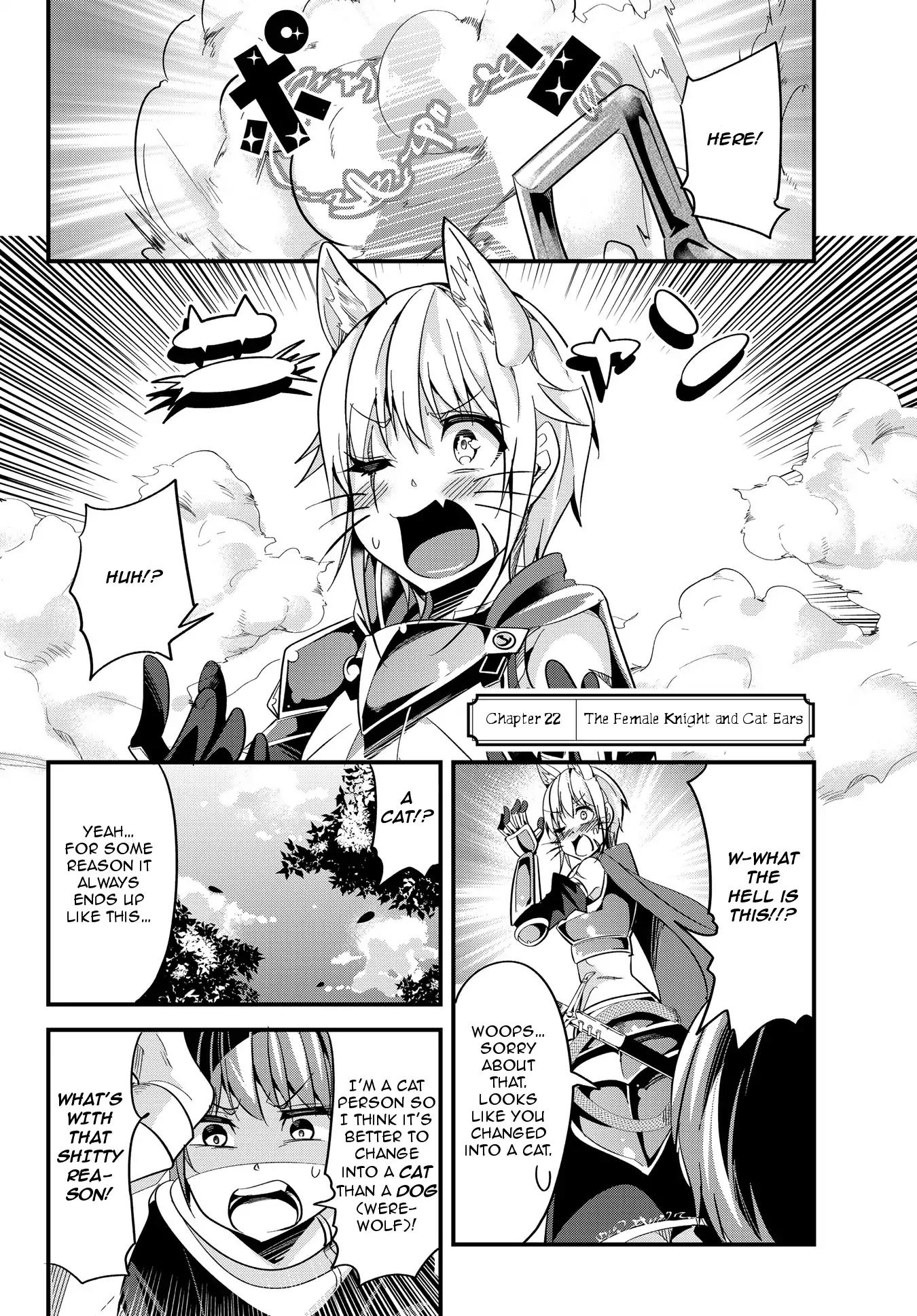 A Story About Treating a Female Knight Who Has Never Been Treated as a Woman as a Woman Chapter 22 page 2 - Chapter 22: The Female Knight and Cat Ears
