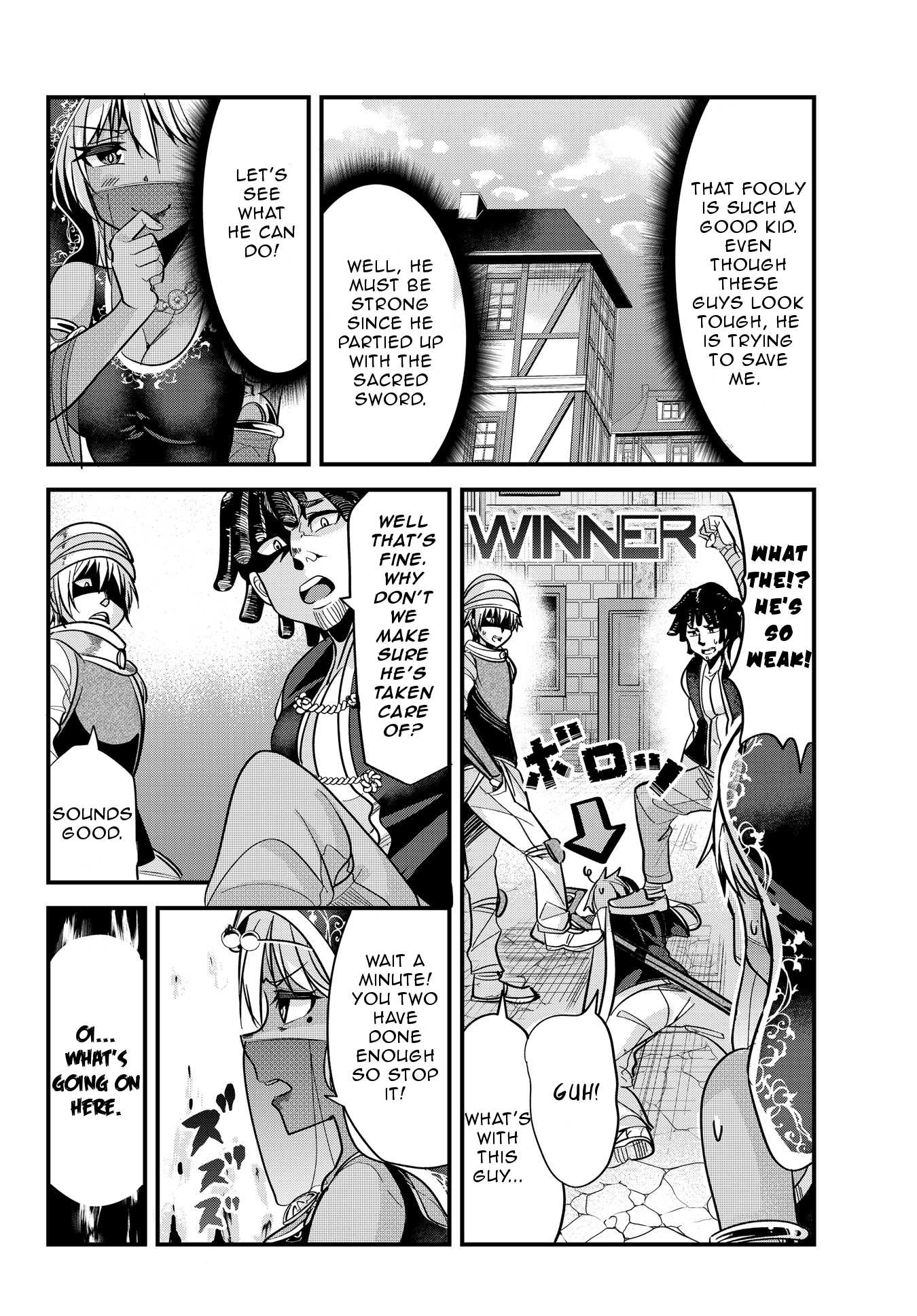 A Story About Treating a Female Knight Who Has Never Been Treated as a Woman as a Woman Chapter 25 page 4 - Chapter 25: The Female Knight, Fooly, and the Fortune Teller