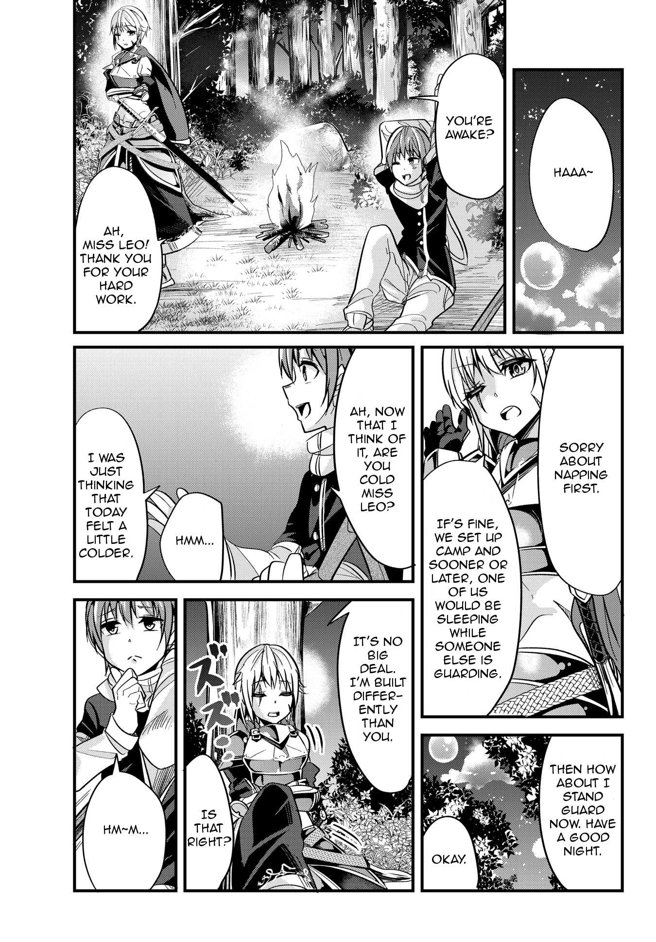 A Story About Treating a Female Knight Who Has Never Been Treated as a Woman as a Woman Chapter 28 page 1 - Chapter 28: The Female Knight and a Scarf