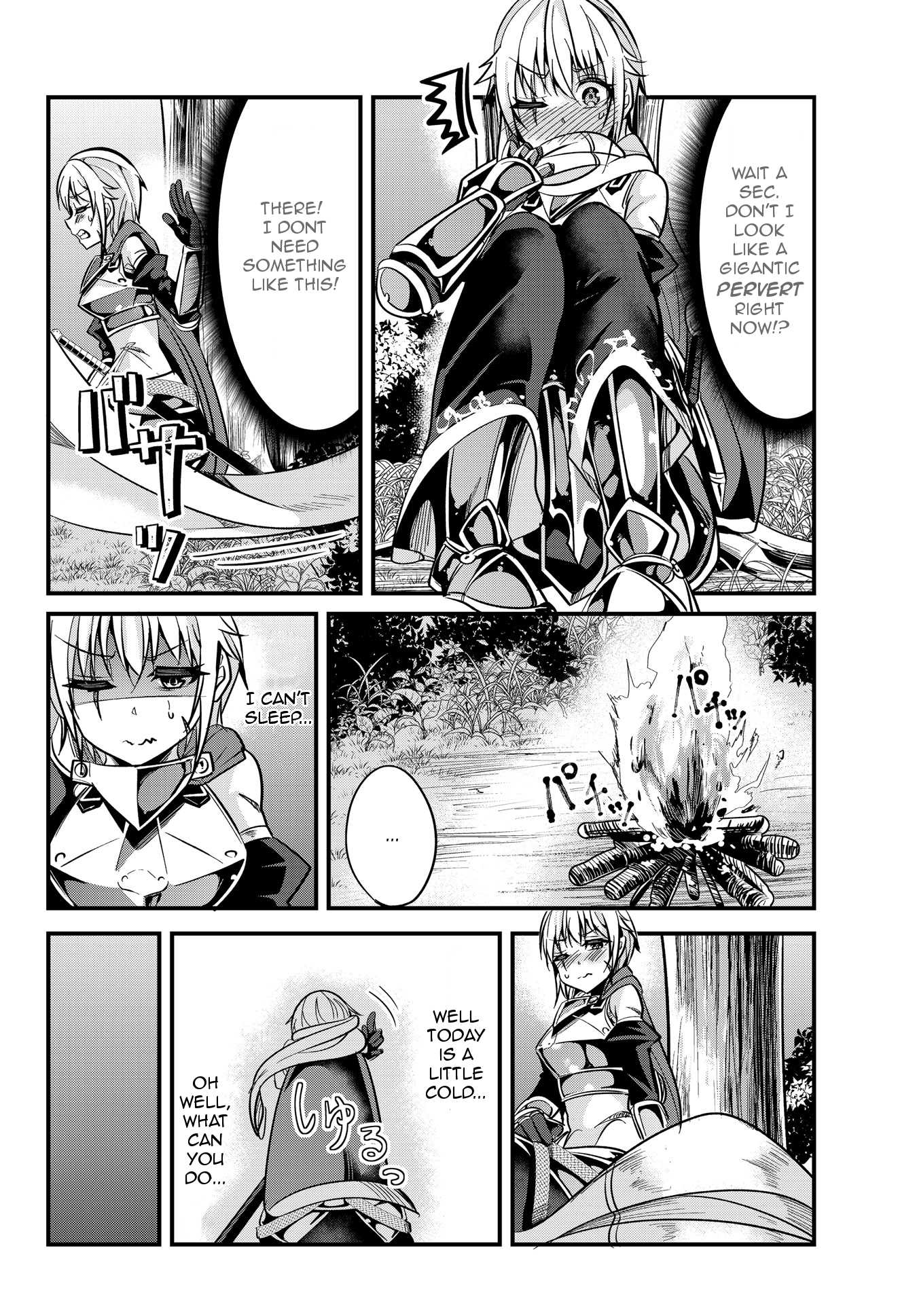 A Story About Treating a Female Knight Who Has Never Been Treated as a Woman as a Woman Chapter 28 page 4 - Chapter 28: The Female Knight and a Scarf