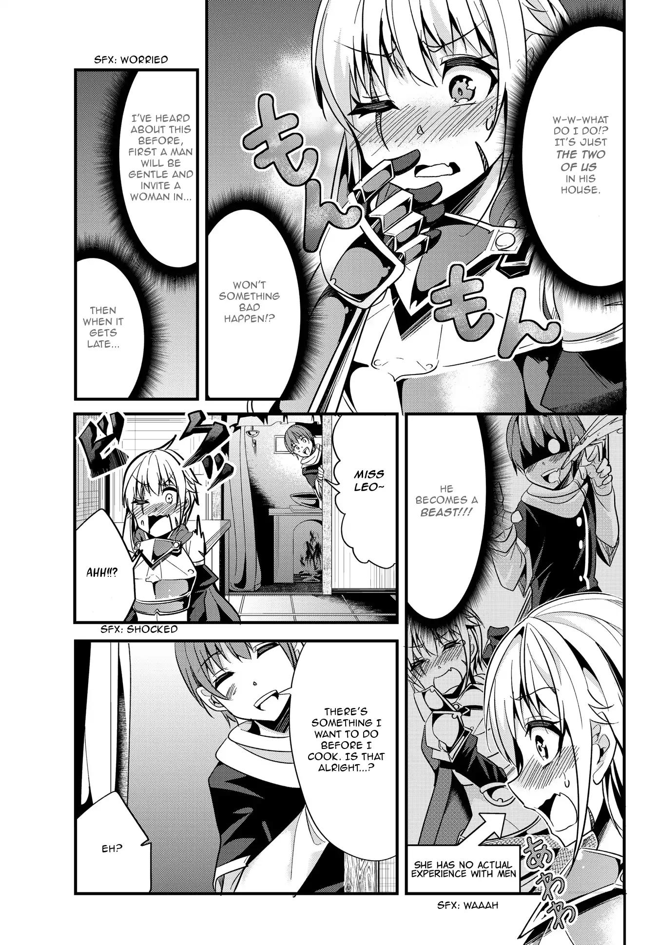 A Story About Treating a Female Knight Who Has Never Been Treated as a Woman as a Woman Chapter 29 page 3 - Chapter 29: The Female Knight and Sharing a Roof
