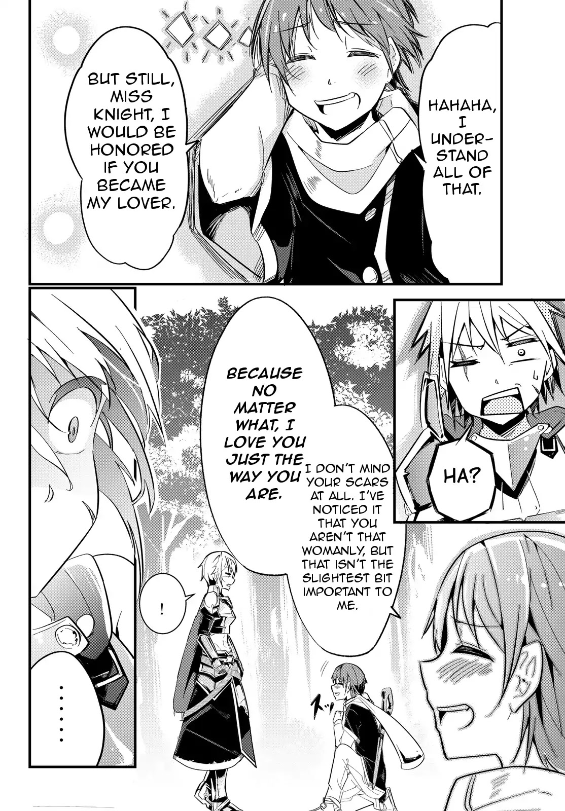 A Story About Treating a Female Knight Who Has Never Been Treated as a Woman as a Woman Chapter 3 page 10 - Chapter 3: The Female Knight and Her Reply
