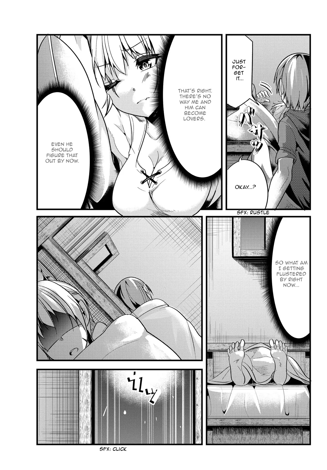 A Story About Treating a Female Knight Who Has Never Been Treated as a Woman as a Woman Chapter 30 page 3 - Chapter 30: The Female Knight and Sleeping Over