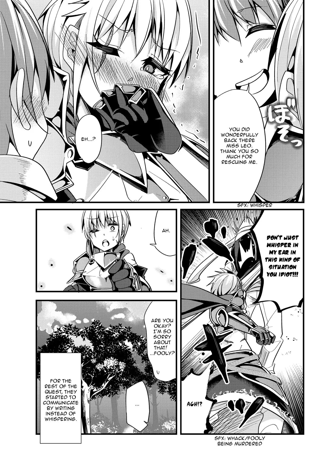 A Story About Treating a Female Knight Who Has Never Been Treated as a Woman as a Woman Chapter 31 page 7 - Chapter 31: The Female Knight and Whispering