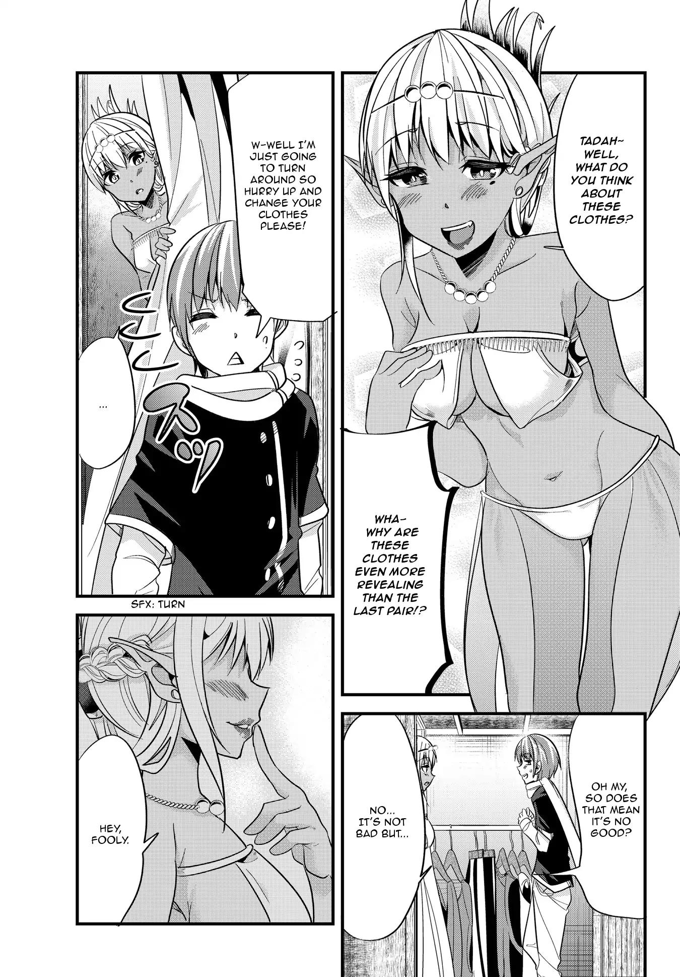 A Story About Treating a Female Knight Who Has Never Been Treated as a Woman as a Woman Chapter 32 page 3 - Chapter 32: The Fortune Teller and Trying on Clothes