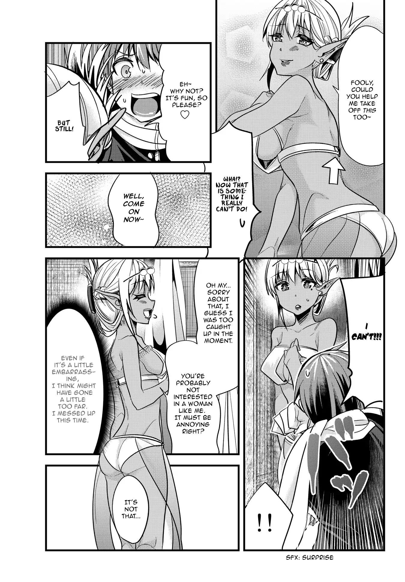 A Story About Treating a Female Knight Who Has Never Been Treated as a Woman as a Woman Chapter 32 page 5 - Chapter 32: The Fortune Teller and Trying on Clothes