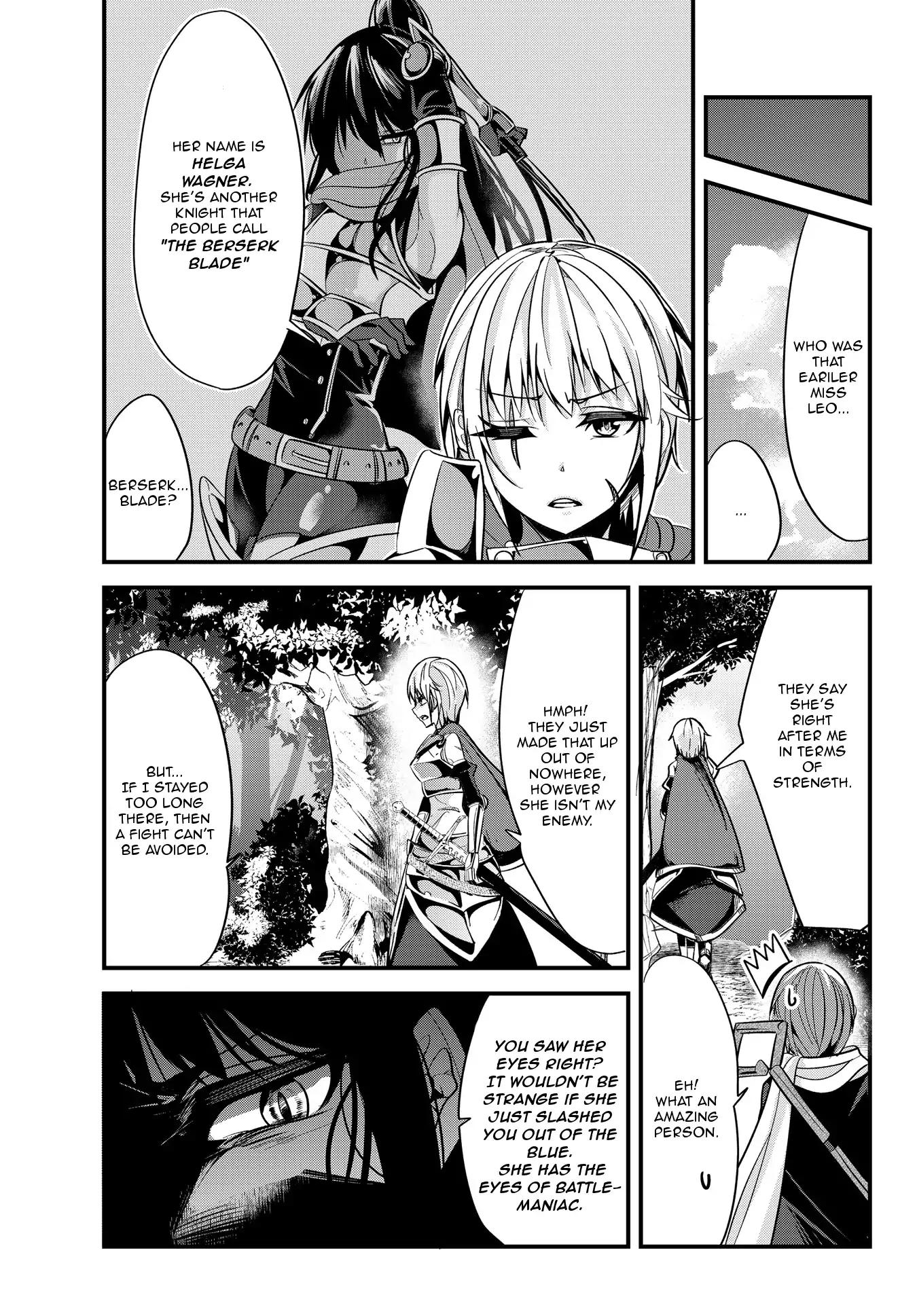 A Story About Treating a Female Knight Who Has Never Been Treated as a Woman as a Woman Chapter 33 page 5 - Chapter 33: The Female Knight and The Berserk Blade