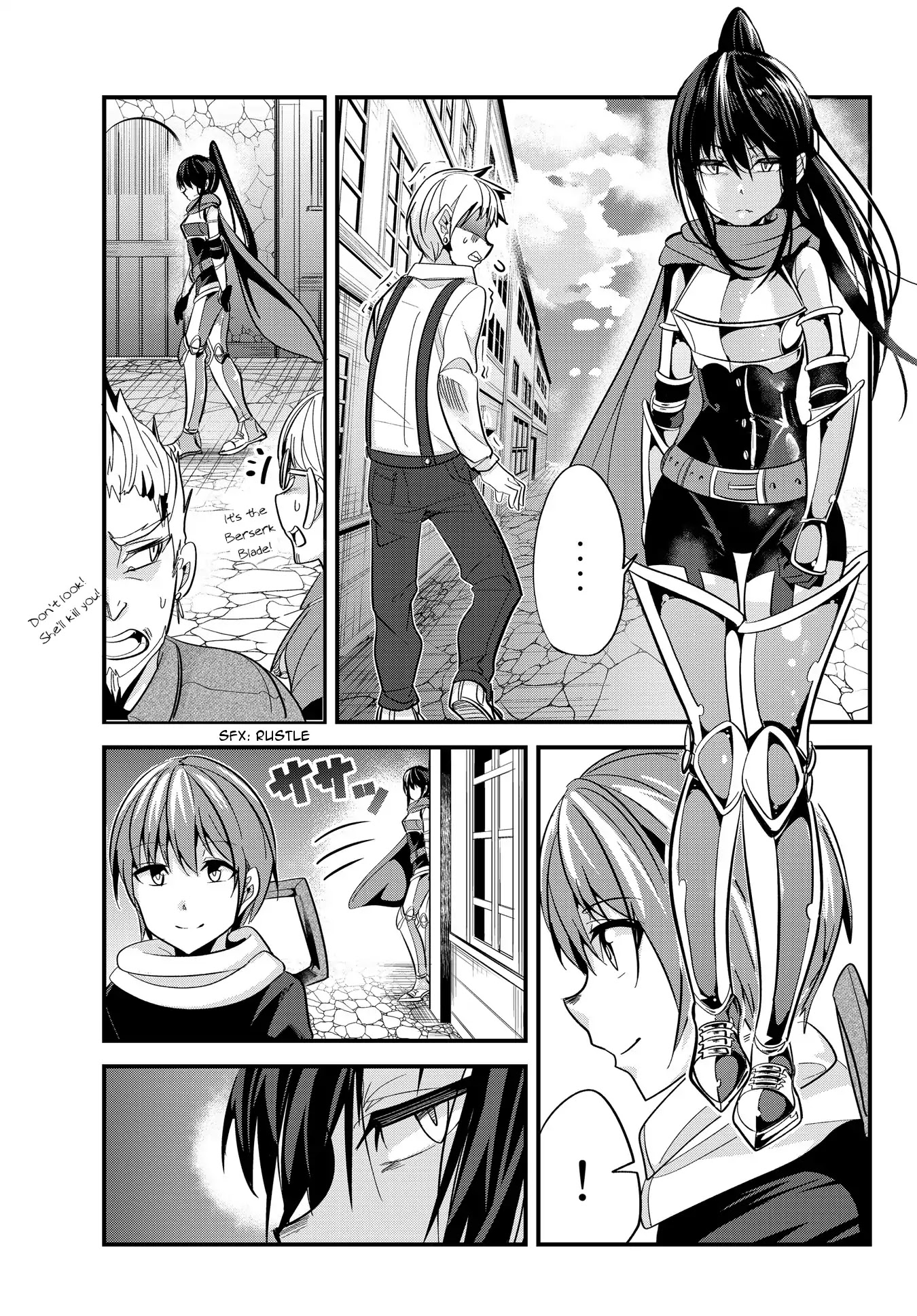 A Story About Treating a Female Knight Who Has Never Been Treated as a Woman as a Woman Chapter 37 page 1 - Chapter 37: The Berserk Blade and Greetings