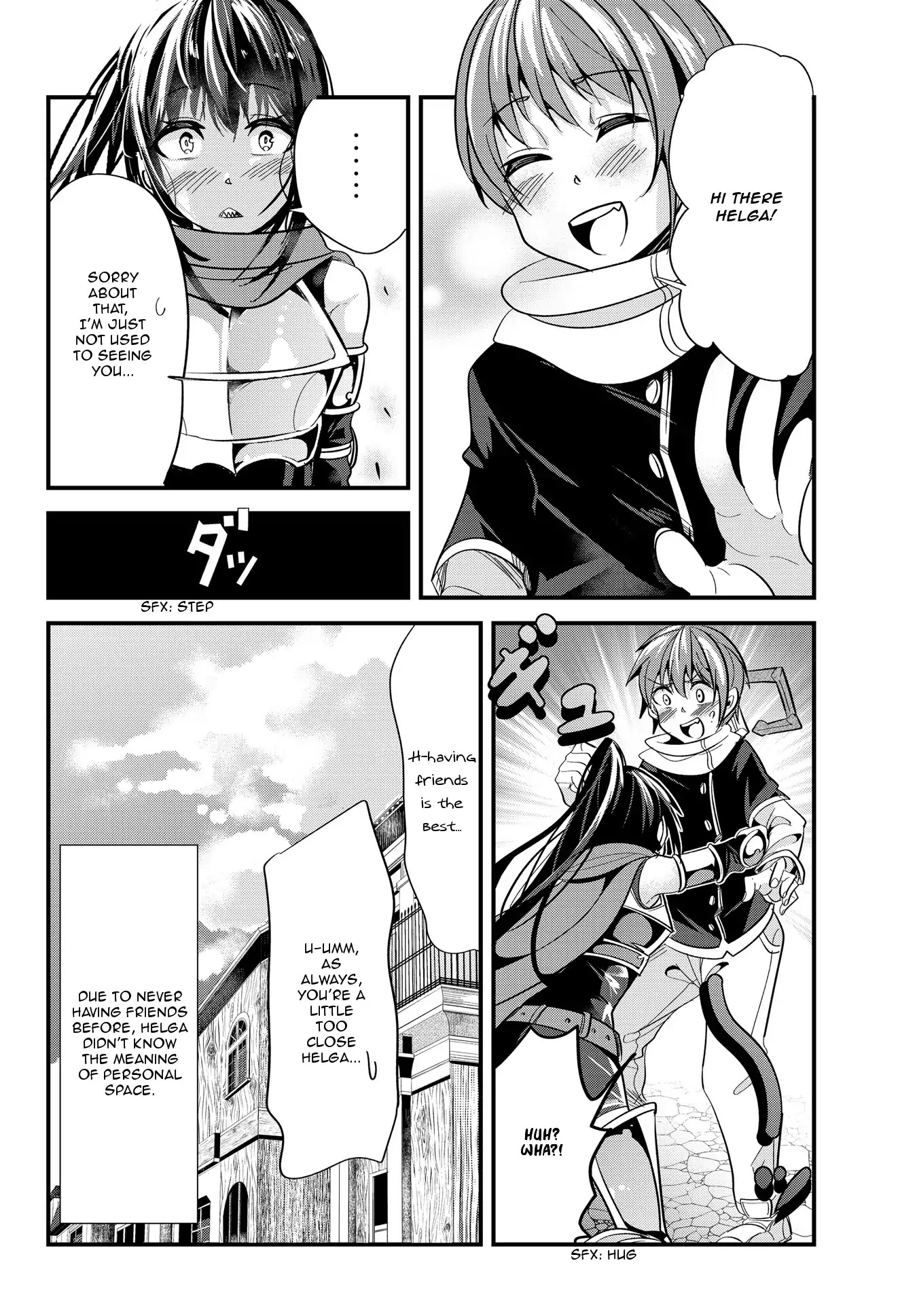 A Story About Treating a Female Knight Who Has Never Been Treated as a Woman as a Woman Chapter 37 page 4 - Chapter 37: The Berserk Blade and Greetings