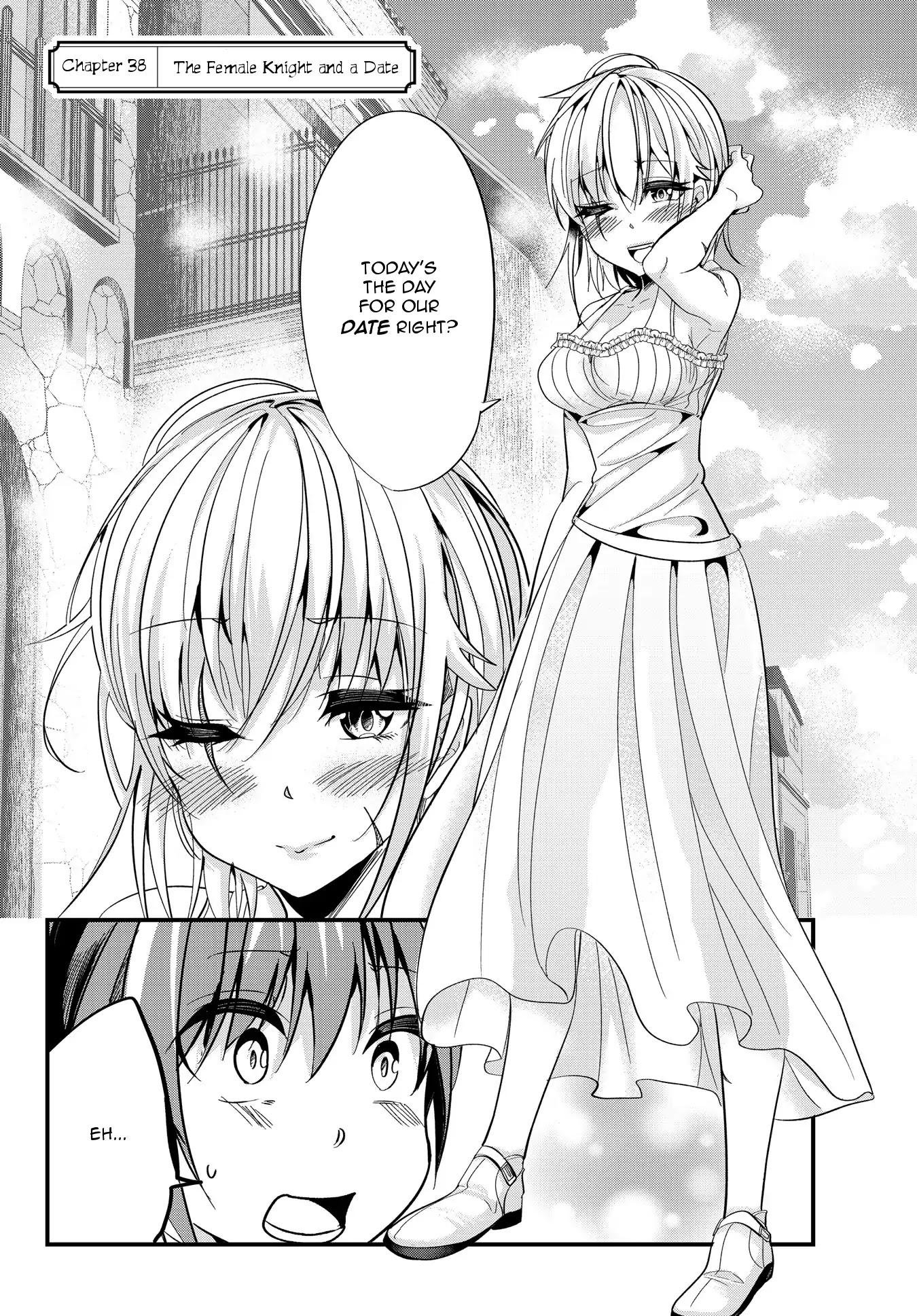A Story About Treating a Female Knight Who Has Never Been Treated as a Woman as a Woman Chapter 38 page 2 - Chapter 38: The Female Knight and a Date