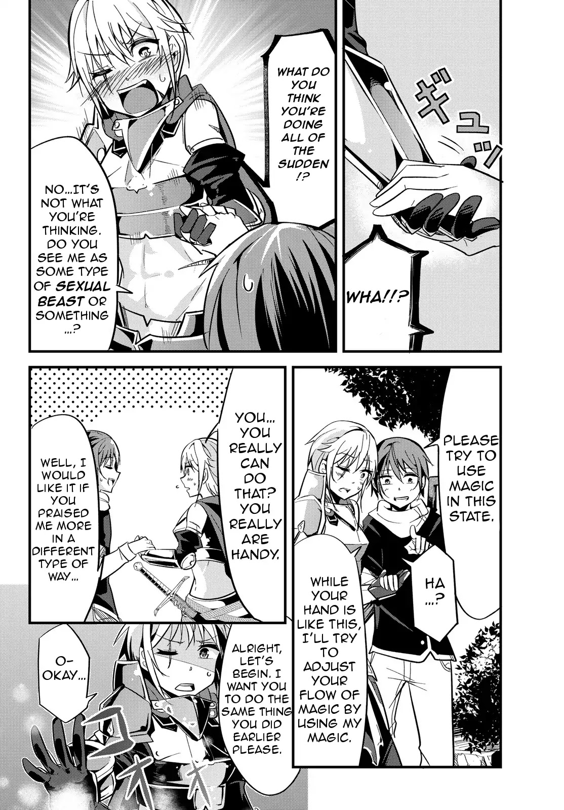 A Story About Treating a Female Knight Who Has Never Been Treated as a Woman as a Woman Chapter 4 page 4 - Chapter 4: The Female Knight and Using Magic