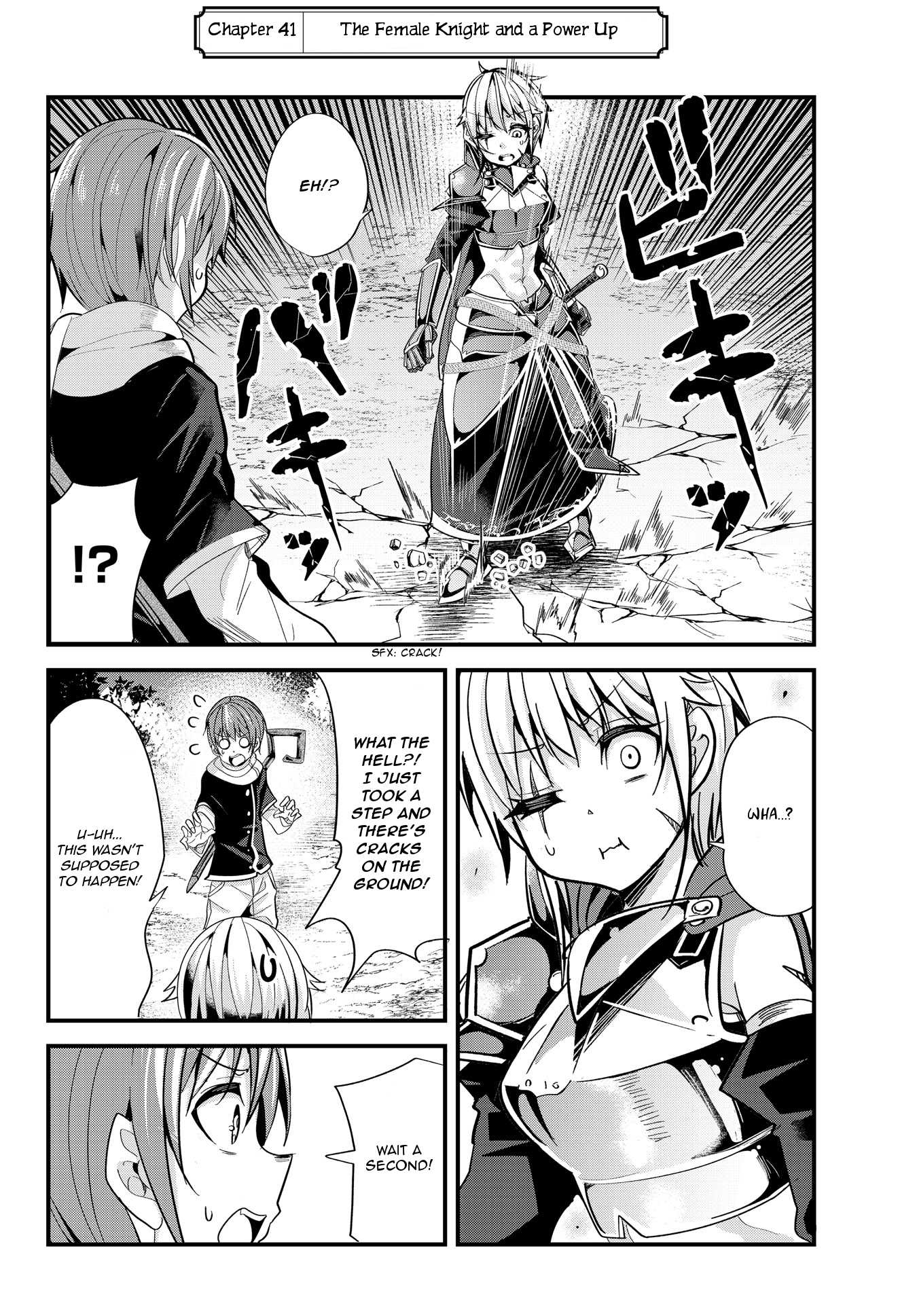 A Story About Treating a Female Knight Who Has Never Been Treated as a Woman as a Woman Chapter 41 page 2 - Chapter 41: The Female Knight and a Power Up
