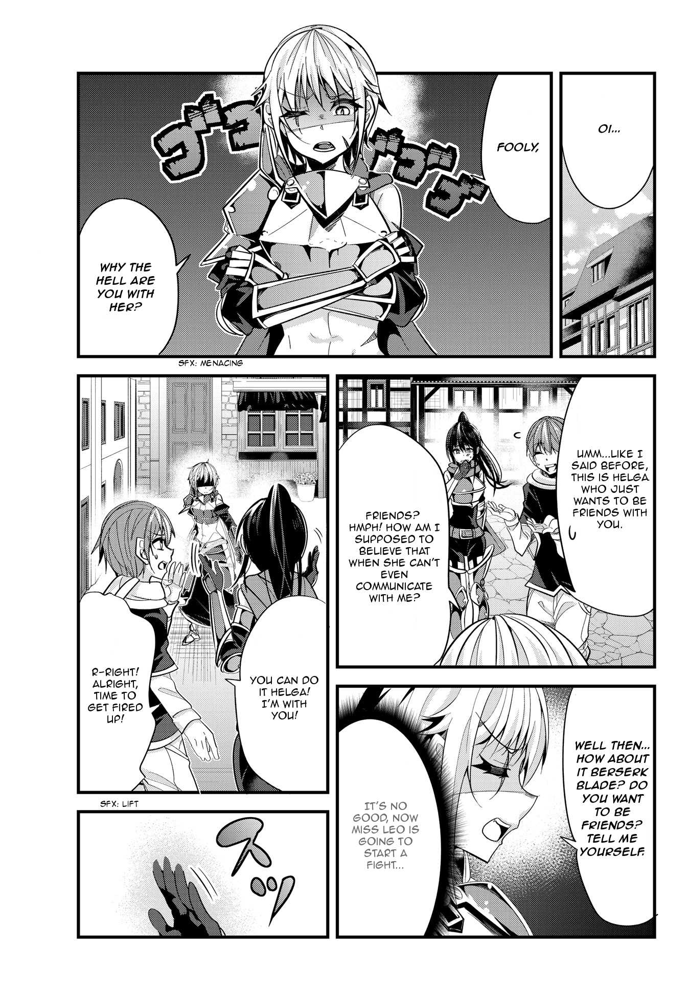 A Story About Treating a Female Knight Who Has Never Been Treated as a Woman as a Woman Chapter 42 page 3 - Chapter 42: The Berserk Blade and Motivation