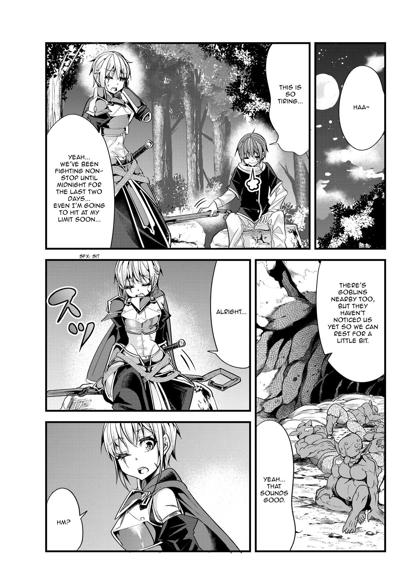 A Story About Treating a Female Knight Who Has Never Been Treated as a Woman as a Woman Chapter 43 page 1 - Chapter 43: The Female Knight and Late Night Strains