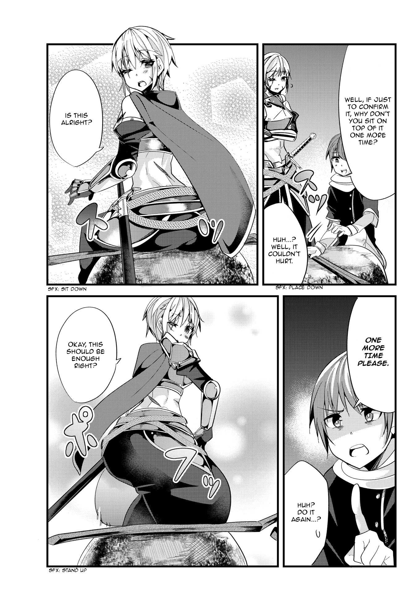 A Story About Treating a Female Knight Who Has Never Been Treated as a Woman as a Woman Chapter 43 page 3 - Chapter 43: The Female Knight and Late Night Strains